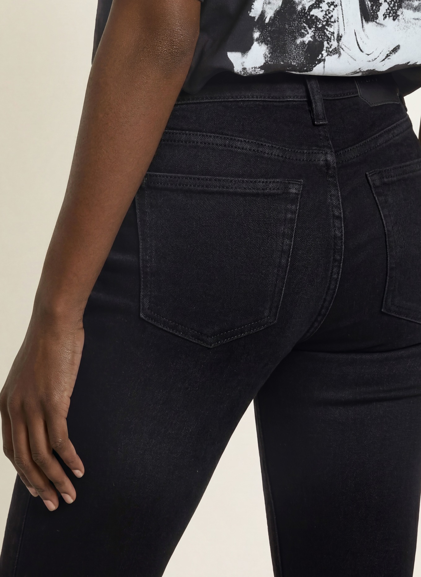 ALLSAINTS Bootcut džíny HALDAN: 162 Washed Black