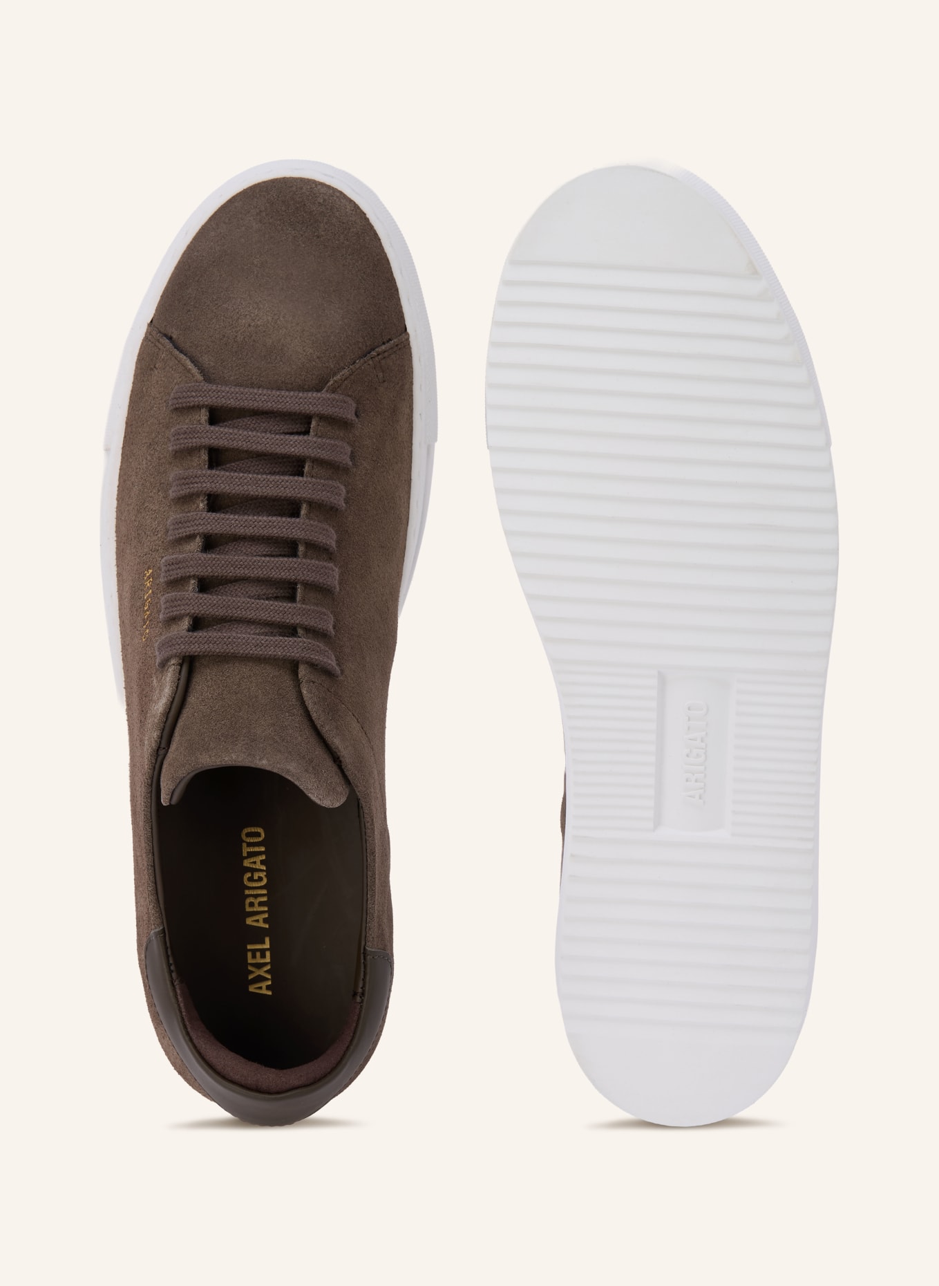 AXEL ARIGATO CLEAN 90 sneaker: DARK BROWN