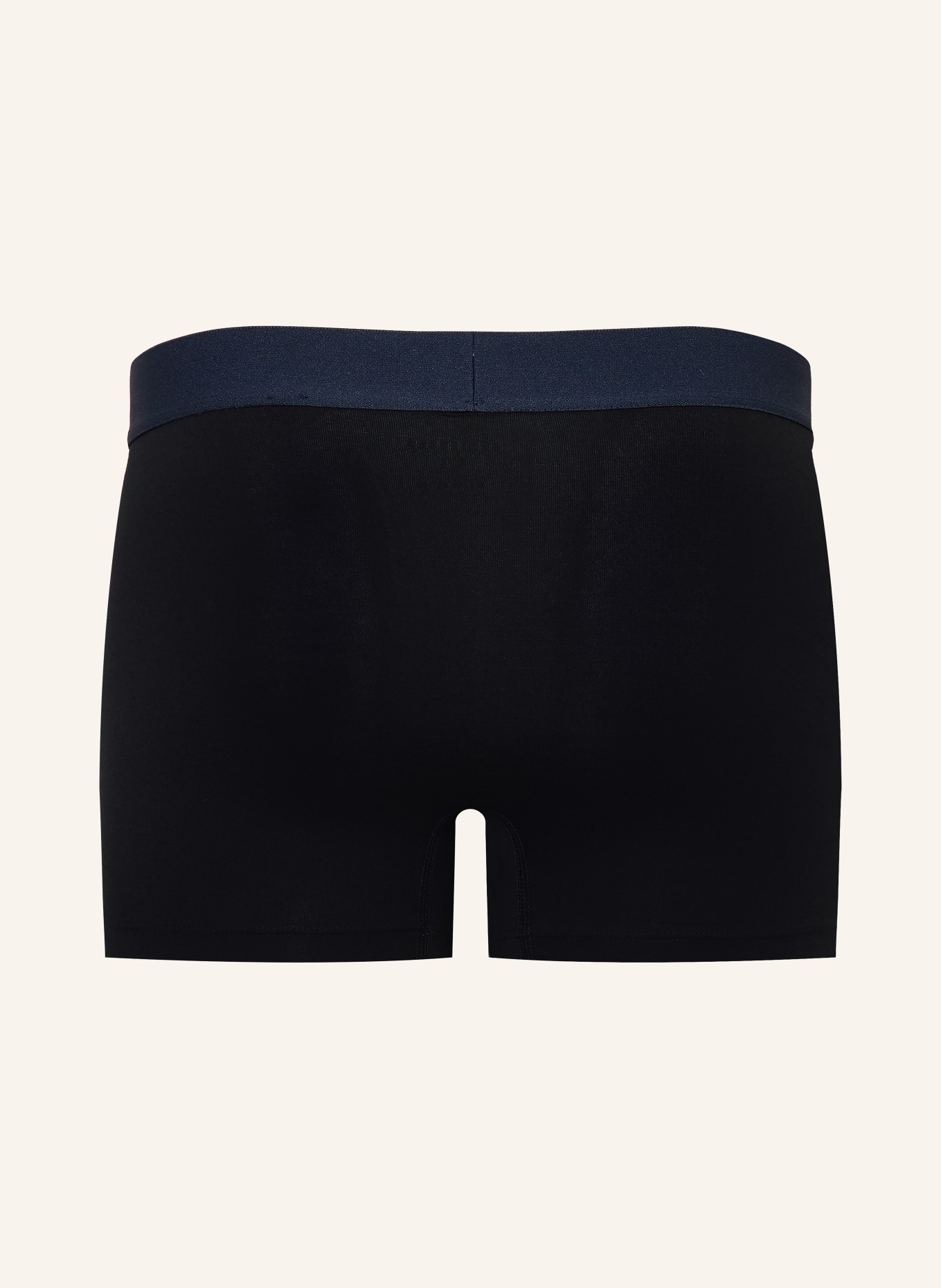 SCHIESSER 3-pack Boxershorts ORGANIC COTTON: DONKERBLAUW