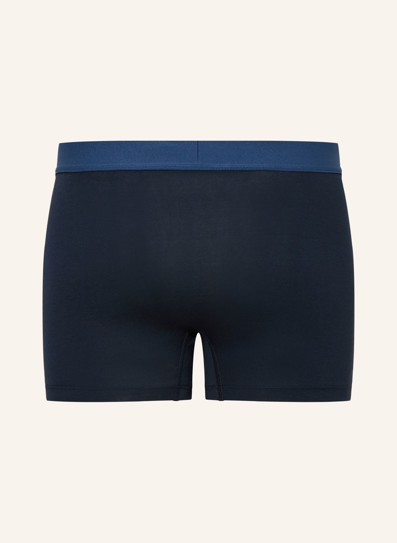 SCHIESSER 3-pack Boxershorts ORGANIC COTTON: DONKERBLAUW