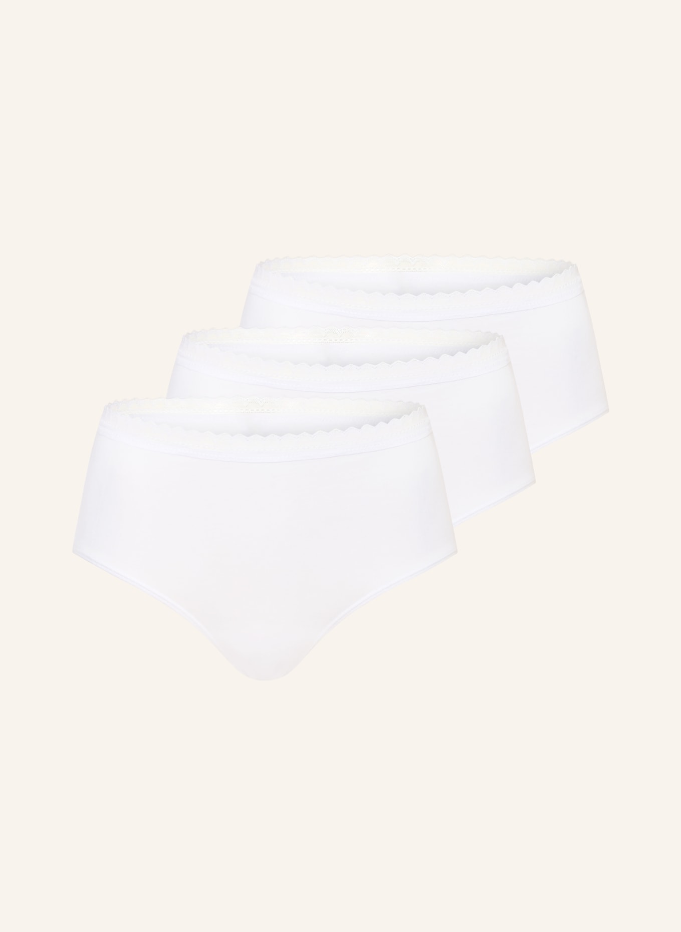 SCHIESSER 3-pack slips MODERN MULTIPACKS: WIT