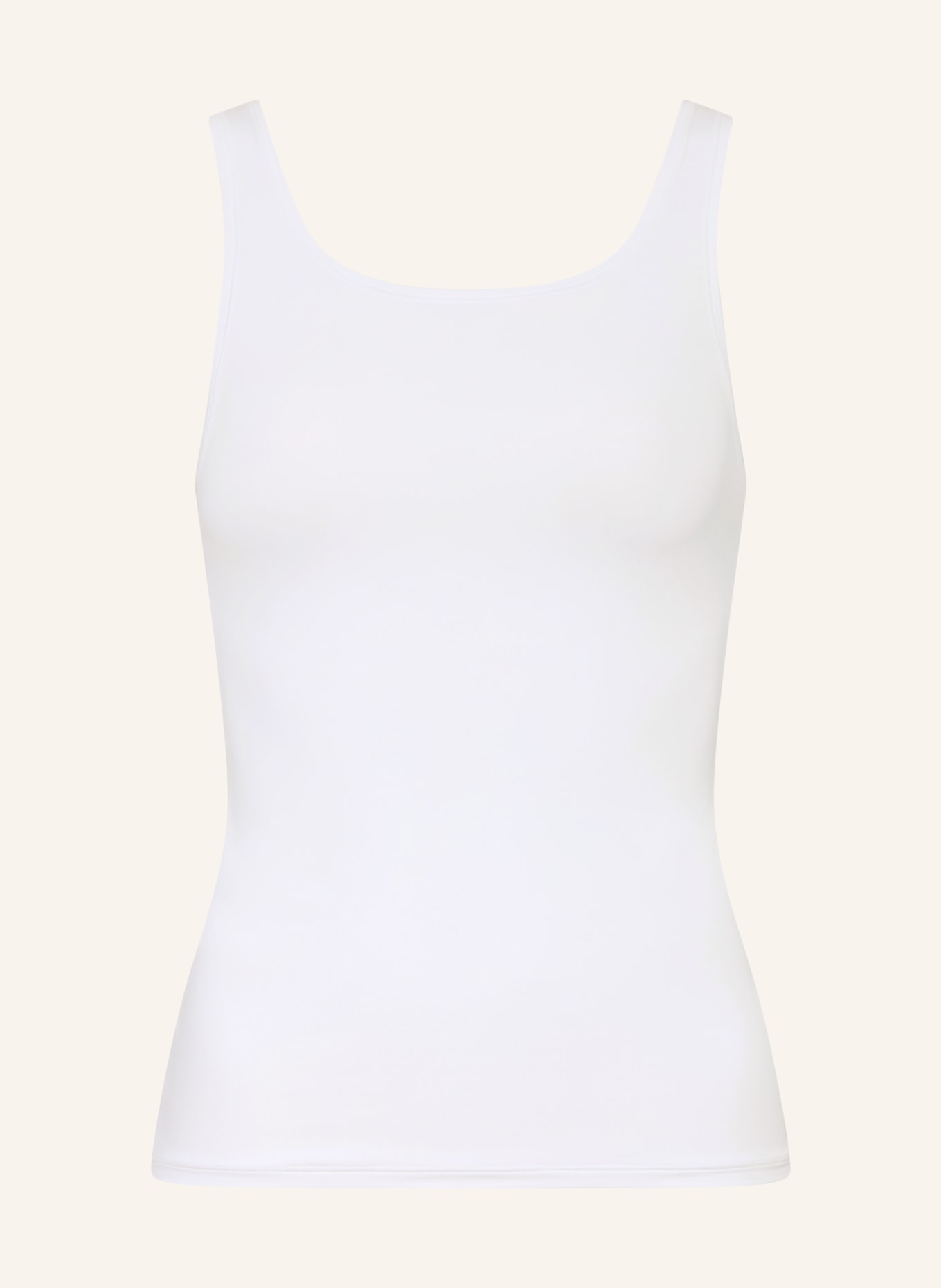 SCHIESSER Top MICRO: BLANC