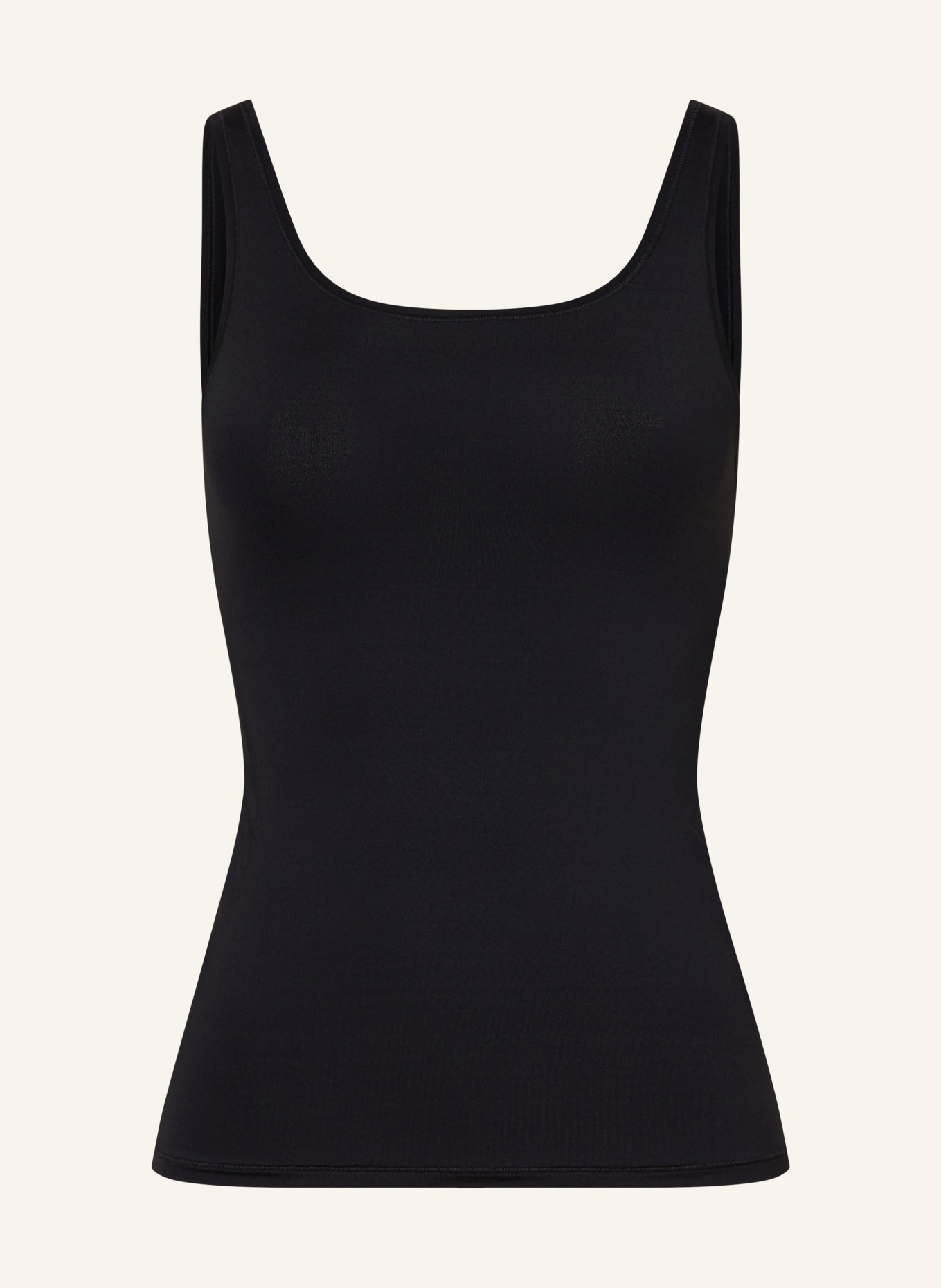 SCHIESSER Top MICRO: ZWART