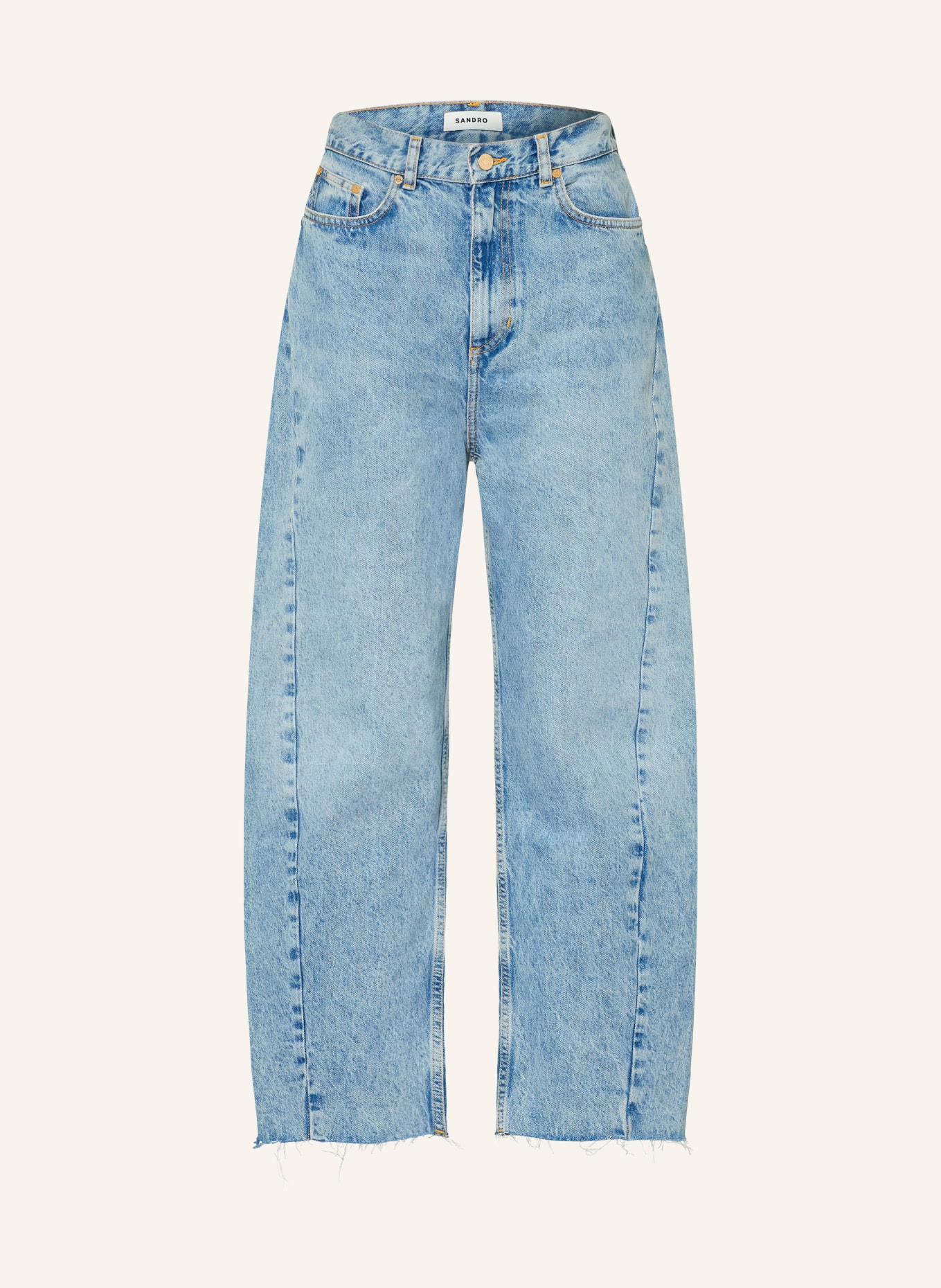 SANDRO Barrel Jeans: 4785 BLUE JEAN