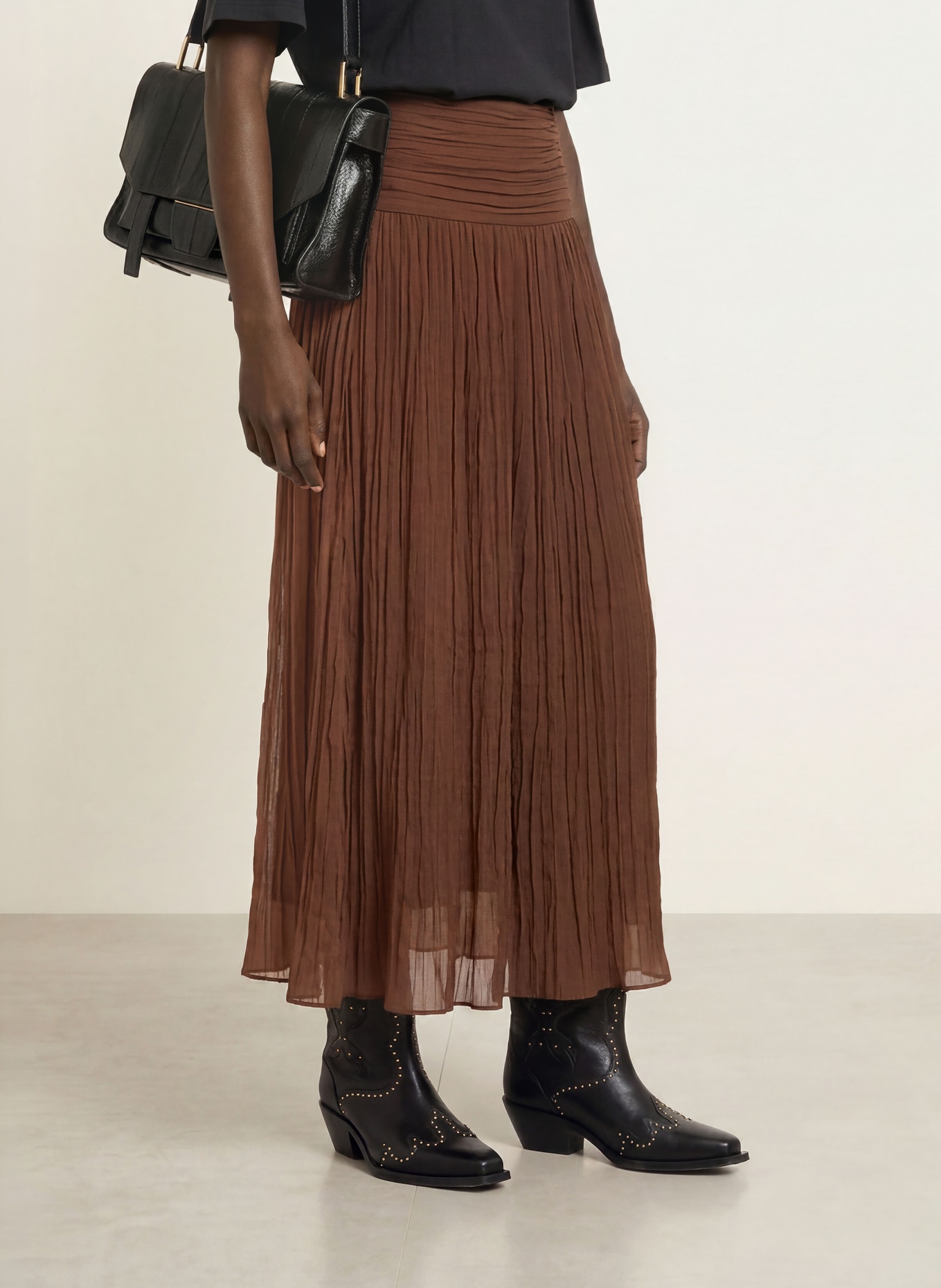 ALLSAINTS Rock ASAL: DUNKELBRAUN