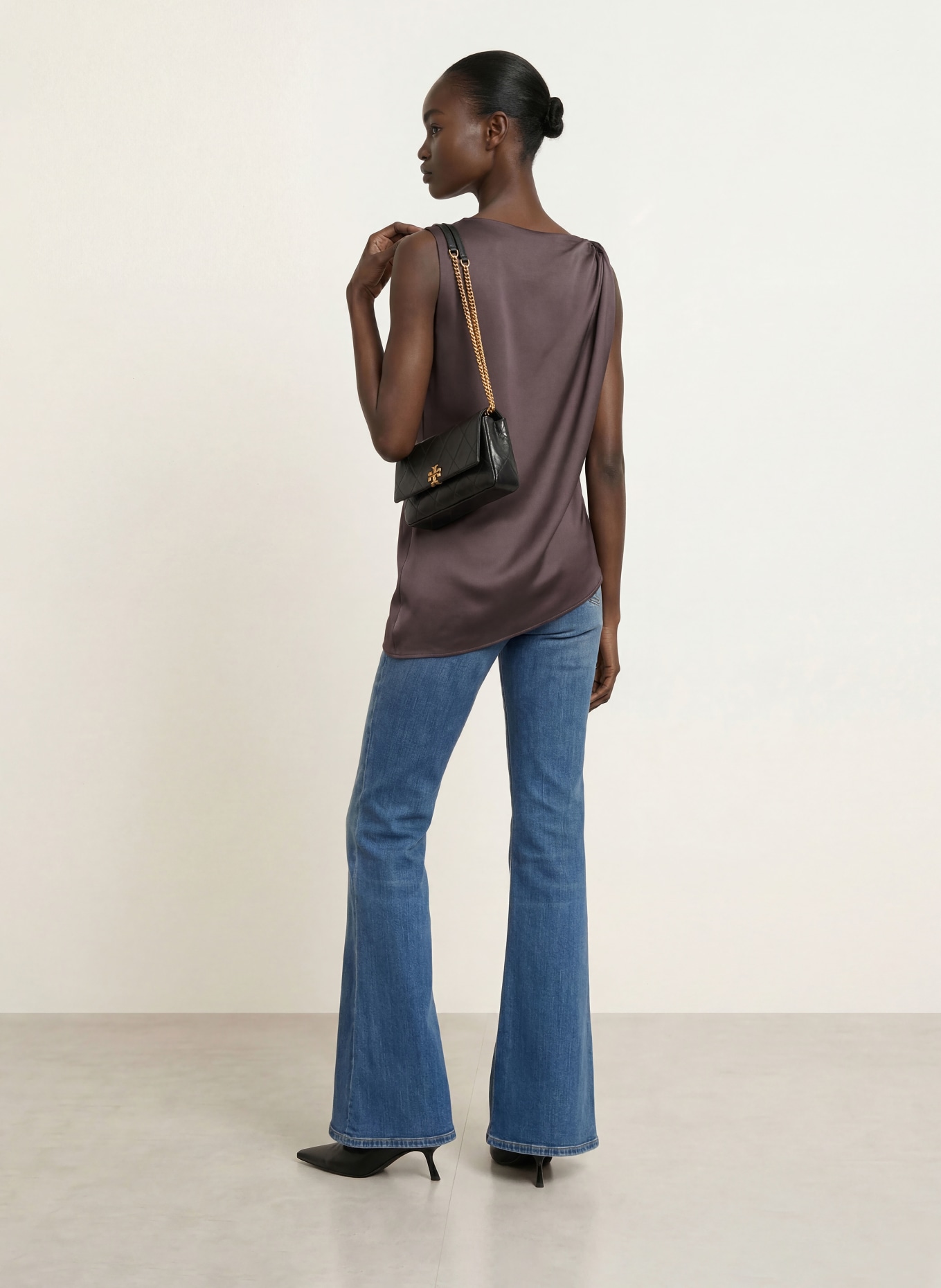 REISS Blusenshirt KEZIA: TAUPE