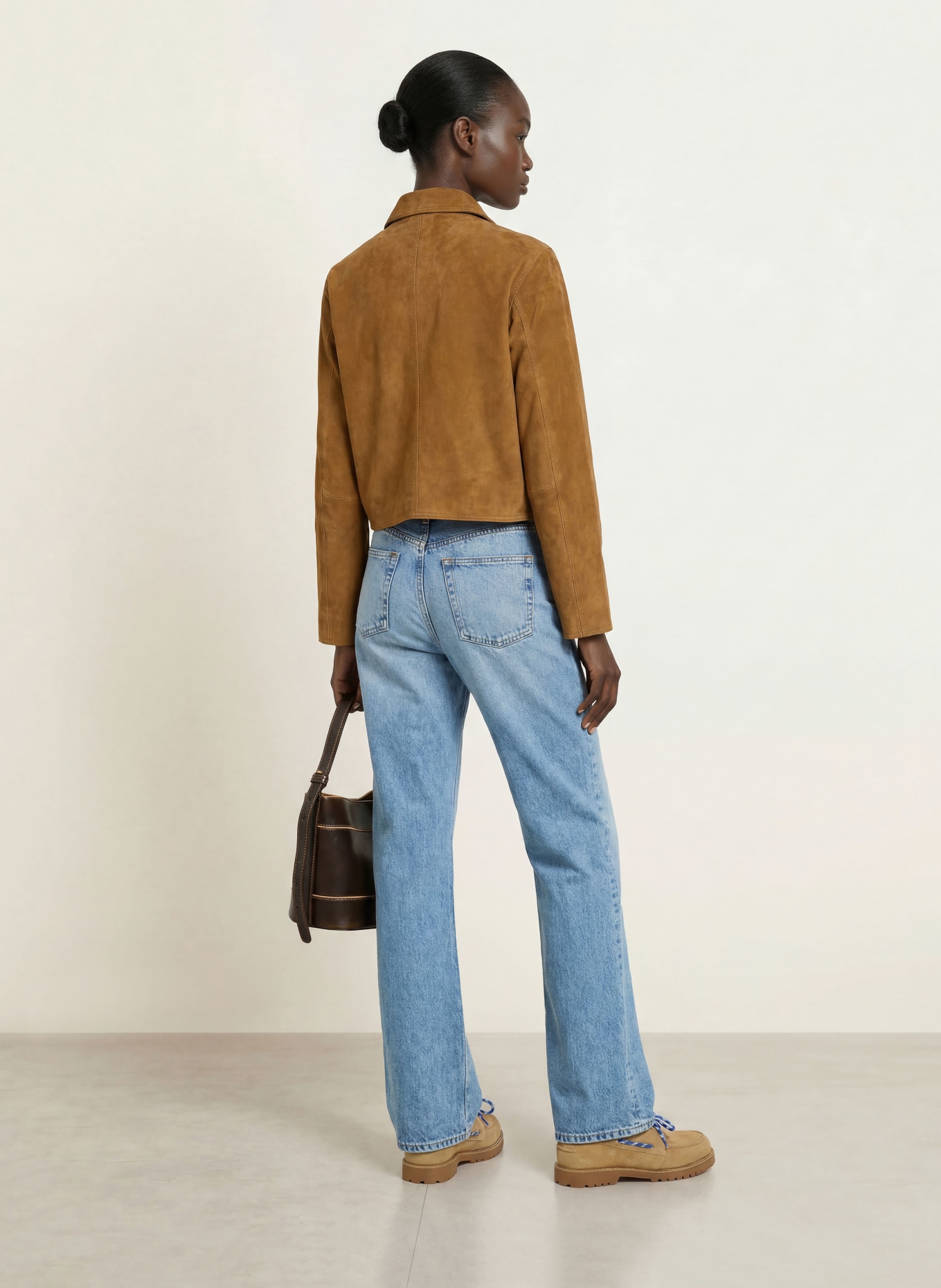 CLAUDIE PIERLOT Straight Jeans: 0017 BLUE DENIM