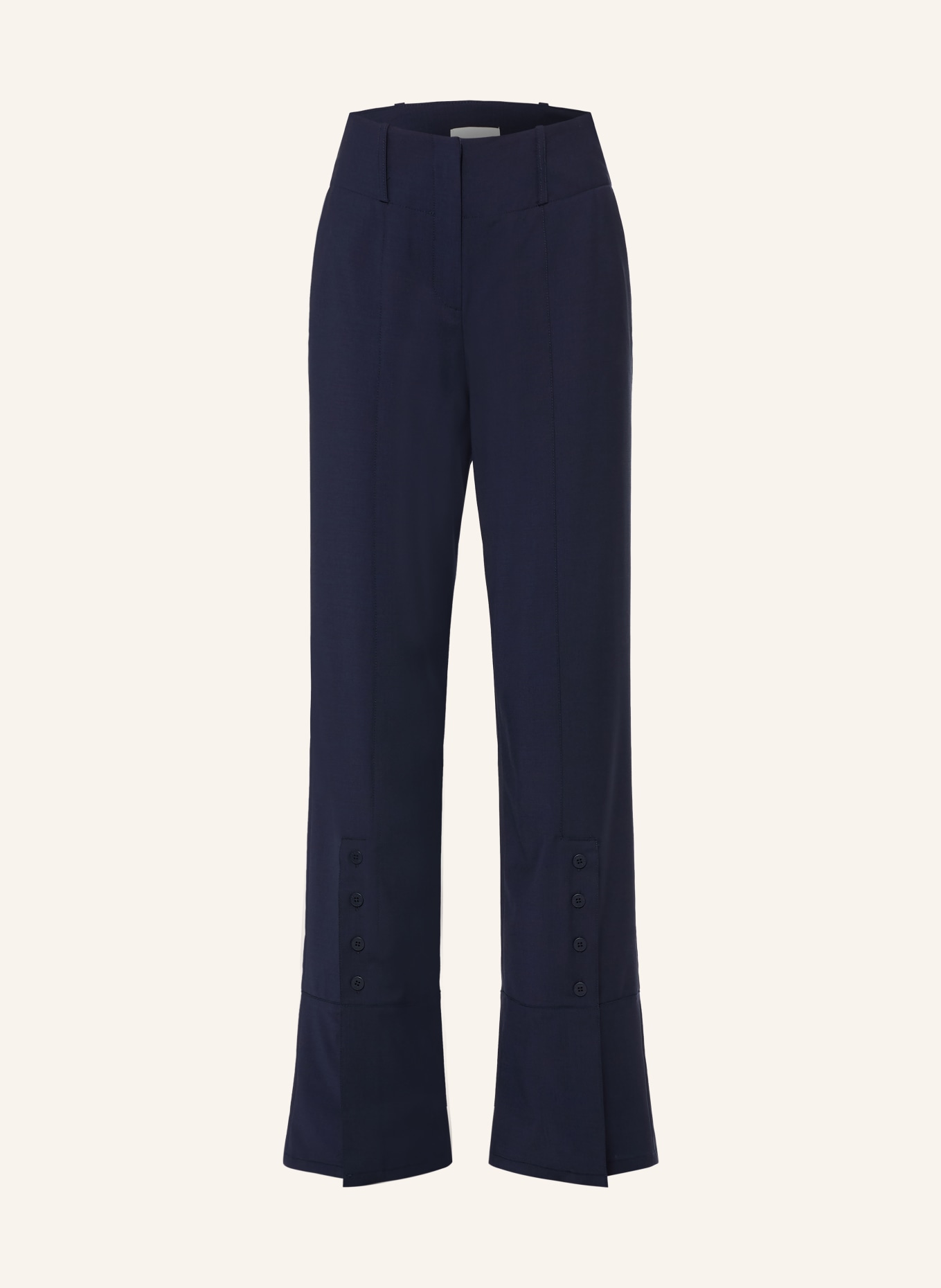 CLAUDIE PIERLOT Marlenehose: DUNKELBLAU