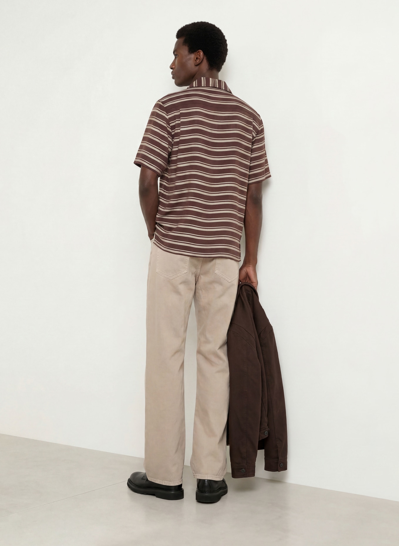 SANDRO Jeansy o luźnym kroju: 16 BEIGE