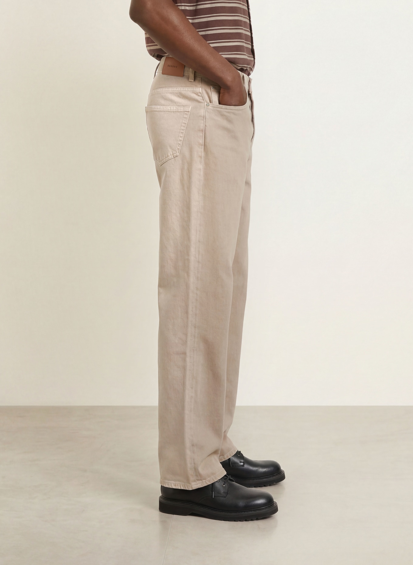 SANDRO Jeansy o luźnym kroju: 16 BEIGE