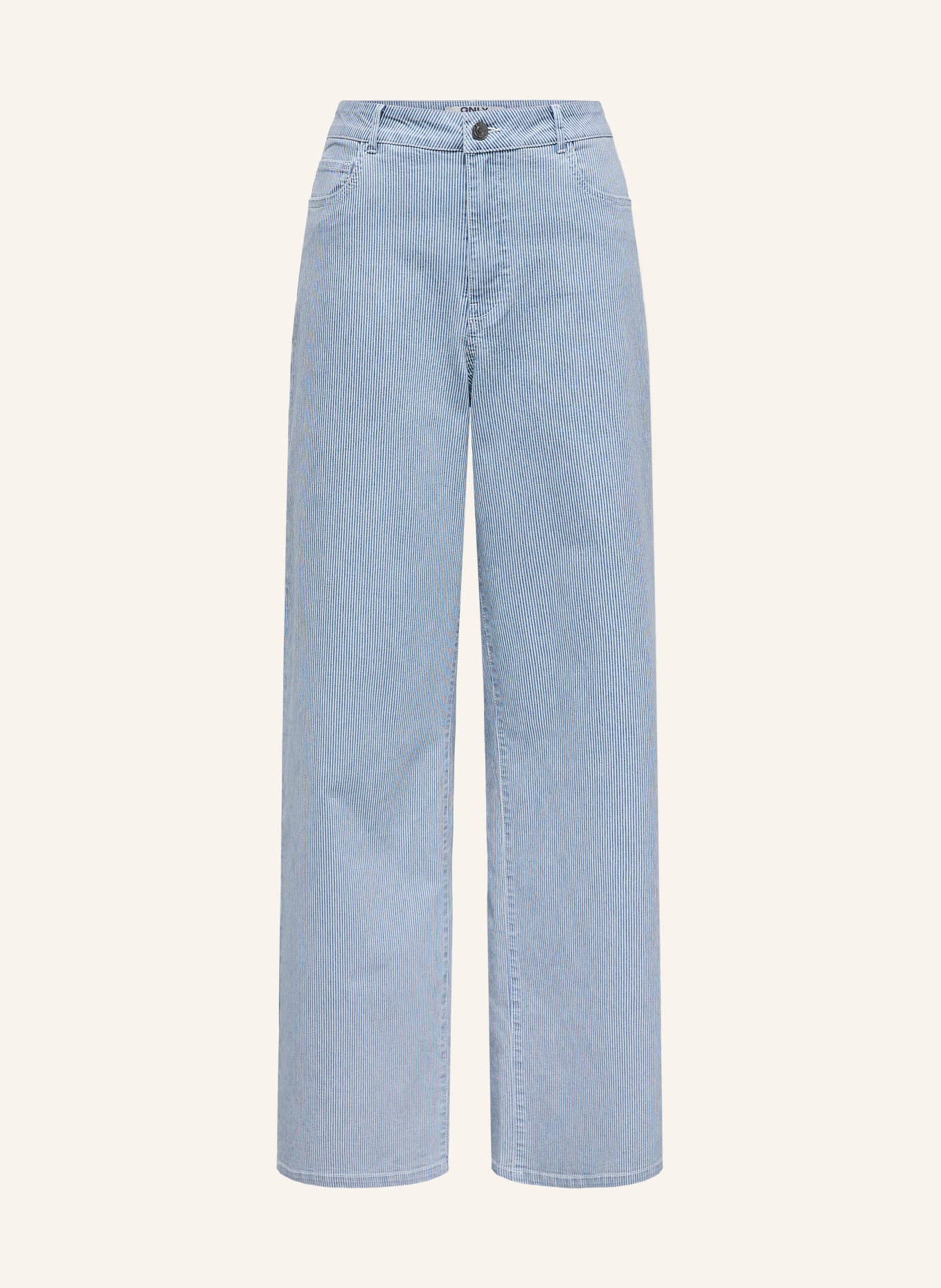 ONLY Wide leg jeans: Light Blue Denim/CLOUD DANCER