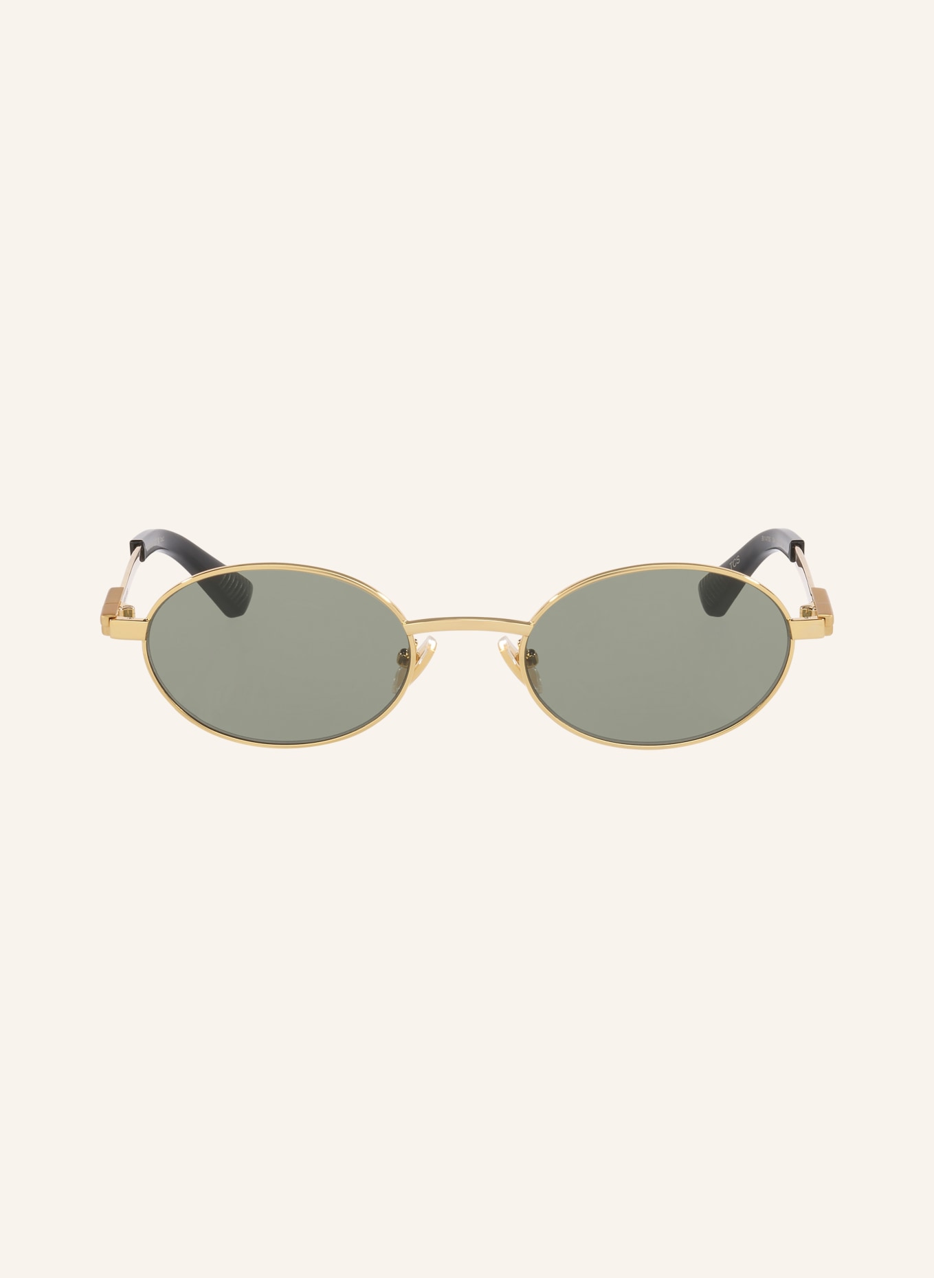 BOTTEGA VENETA Zonnebril BV1470S: GOUD/ GROEN