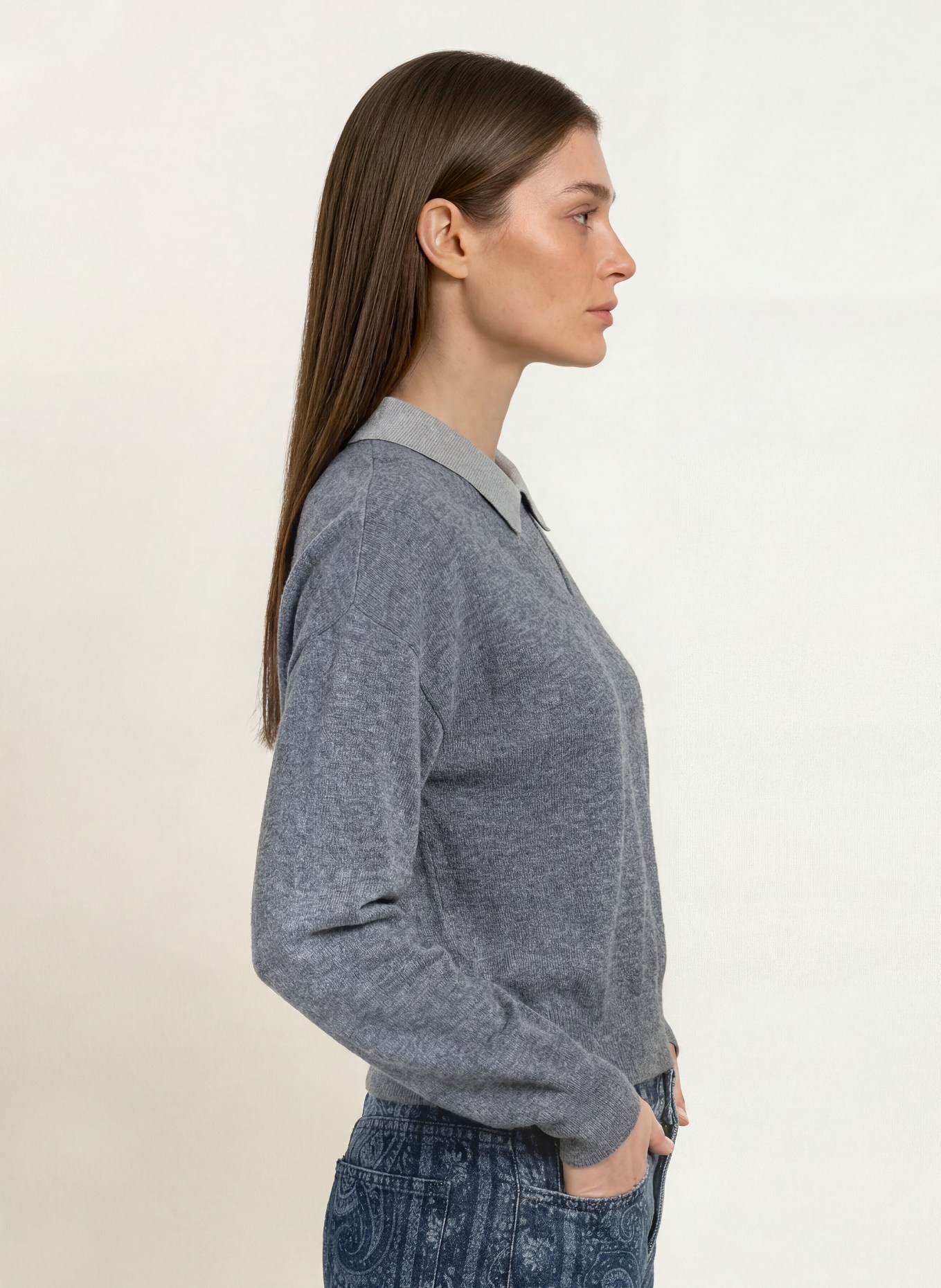 CLAUDIE PIERLOT Pullover: GRAU