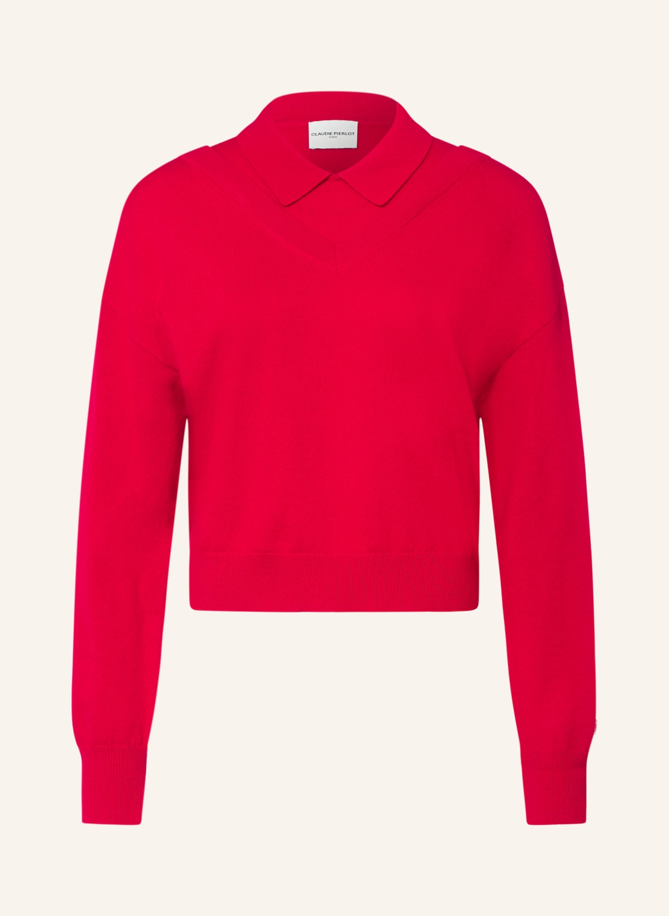 CLAUDIE PIERLOT Pullover: ROT