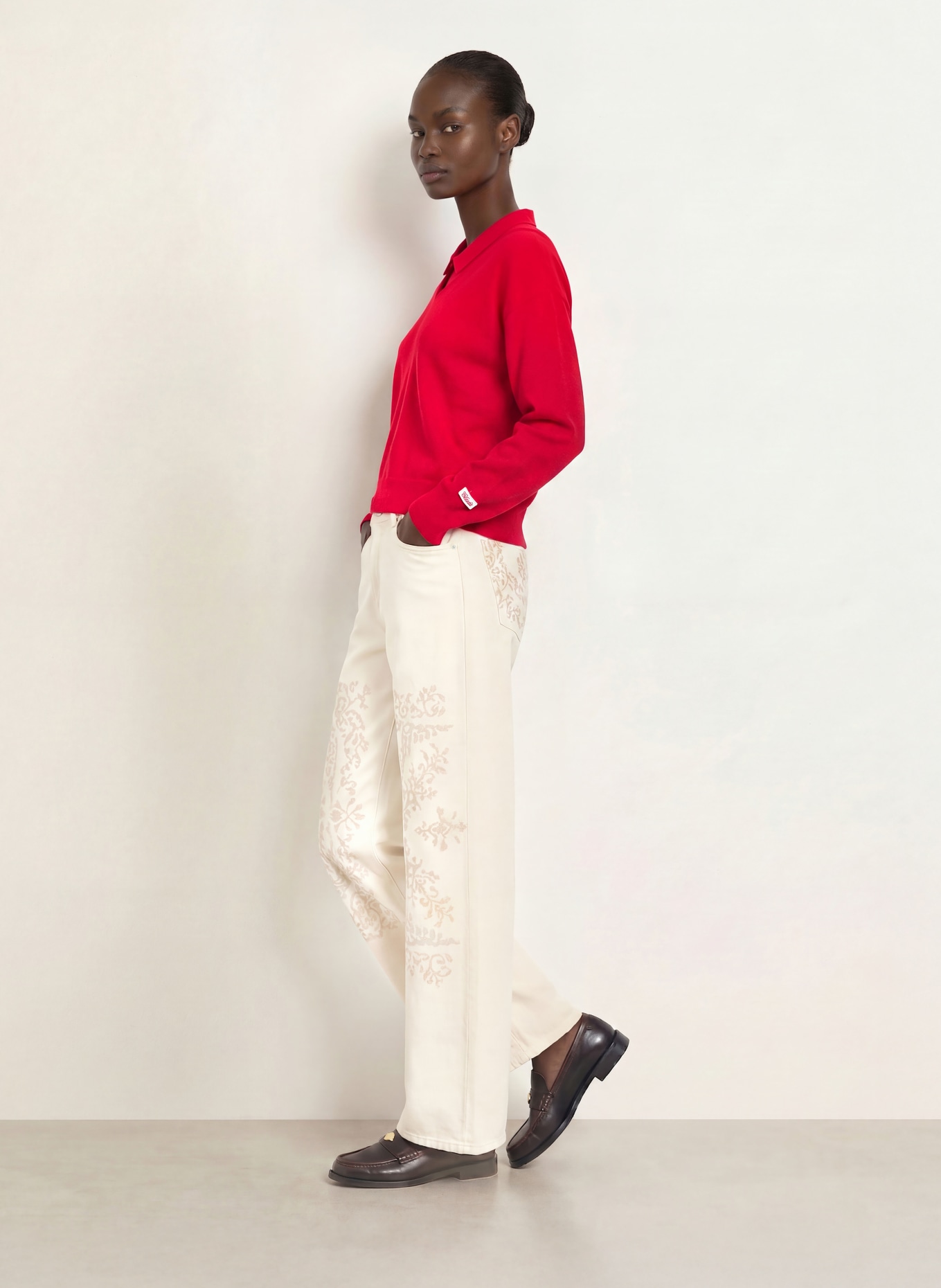 CLAUDIE PIERLOT Pullover: ROT