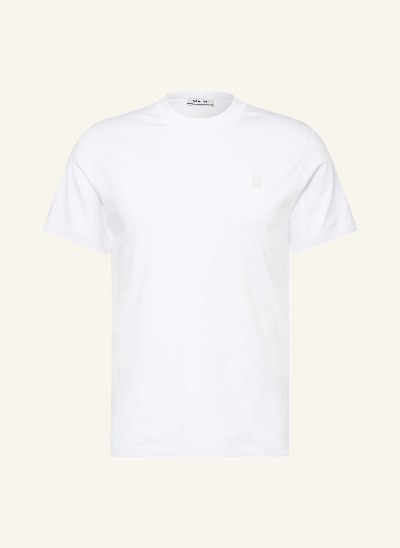 SANDRO T-Shirt: WEISS