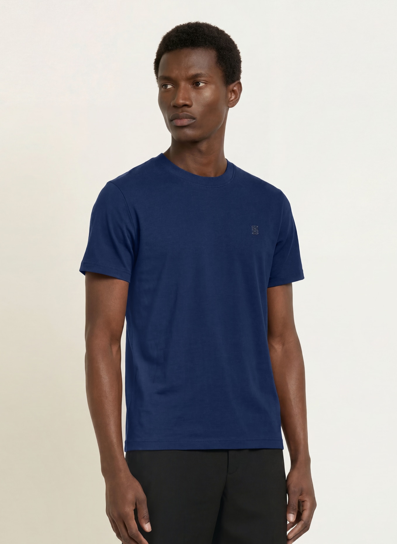 SANDRO T-Shirt: DUNKELBLAU