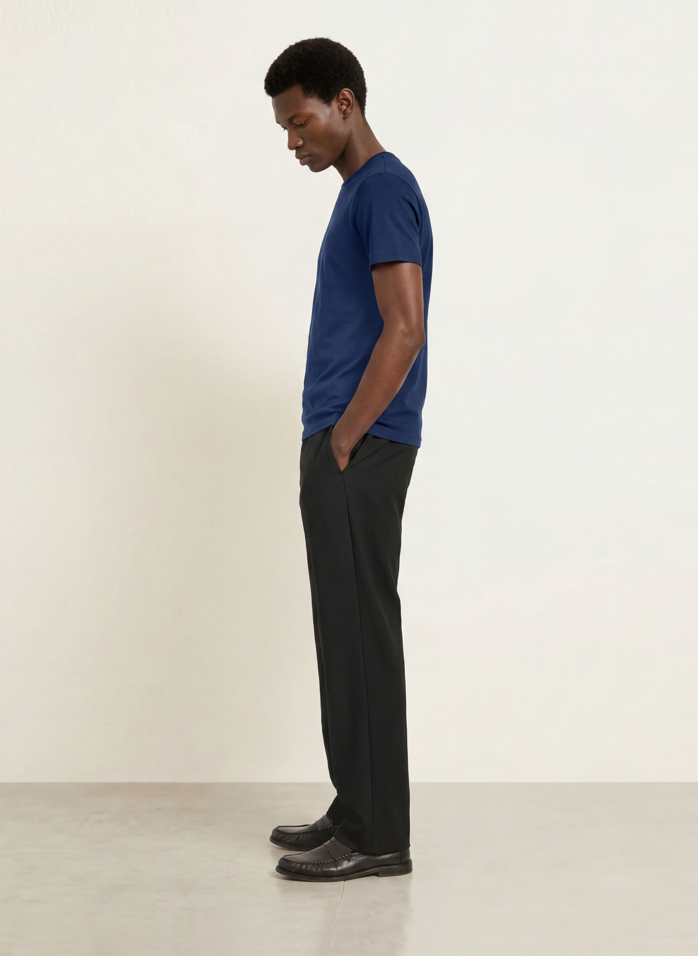 SANDRO T-Shirt: DUNKELBLAU