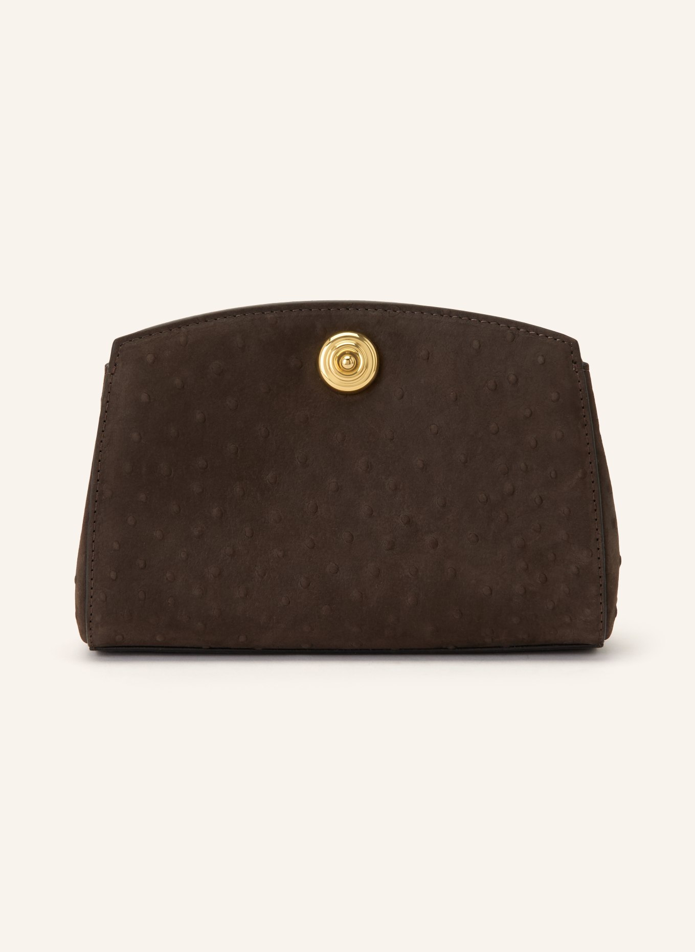 LIFFNER Clutch: DUNKELBRAUN
