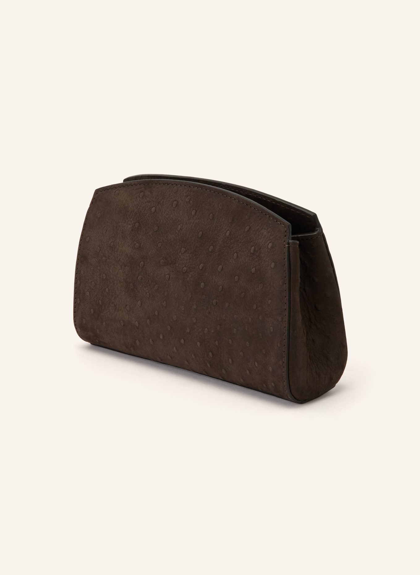 LIFFNER Clutch: DUNKELBRAUN