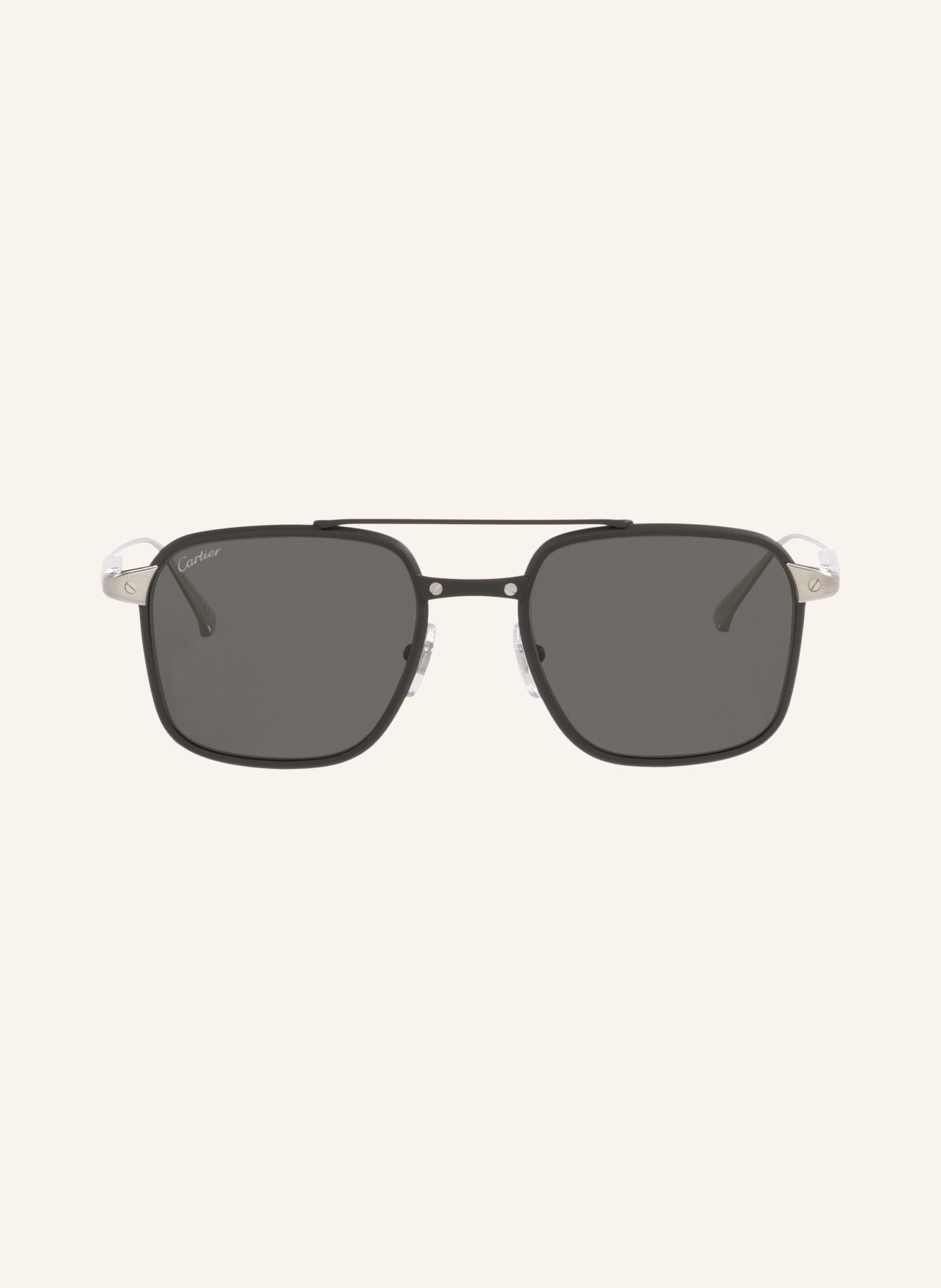Cartier Sonnenbrille 6L001899: SCHWARZ/ DUNKELGRAU POLARISIERT
