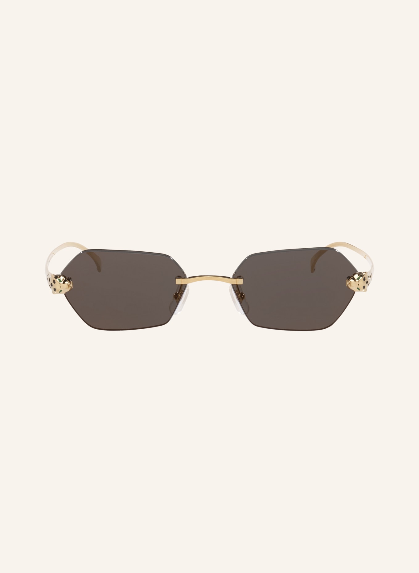 Cartier Sonnenbrille 6L001922: GOLD/ DUNKELGRAU
