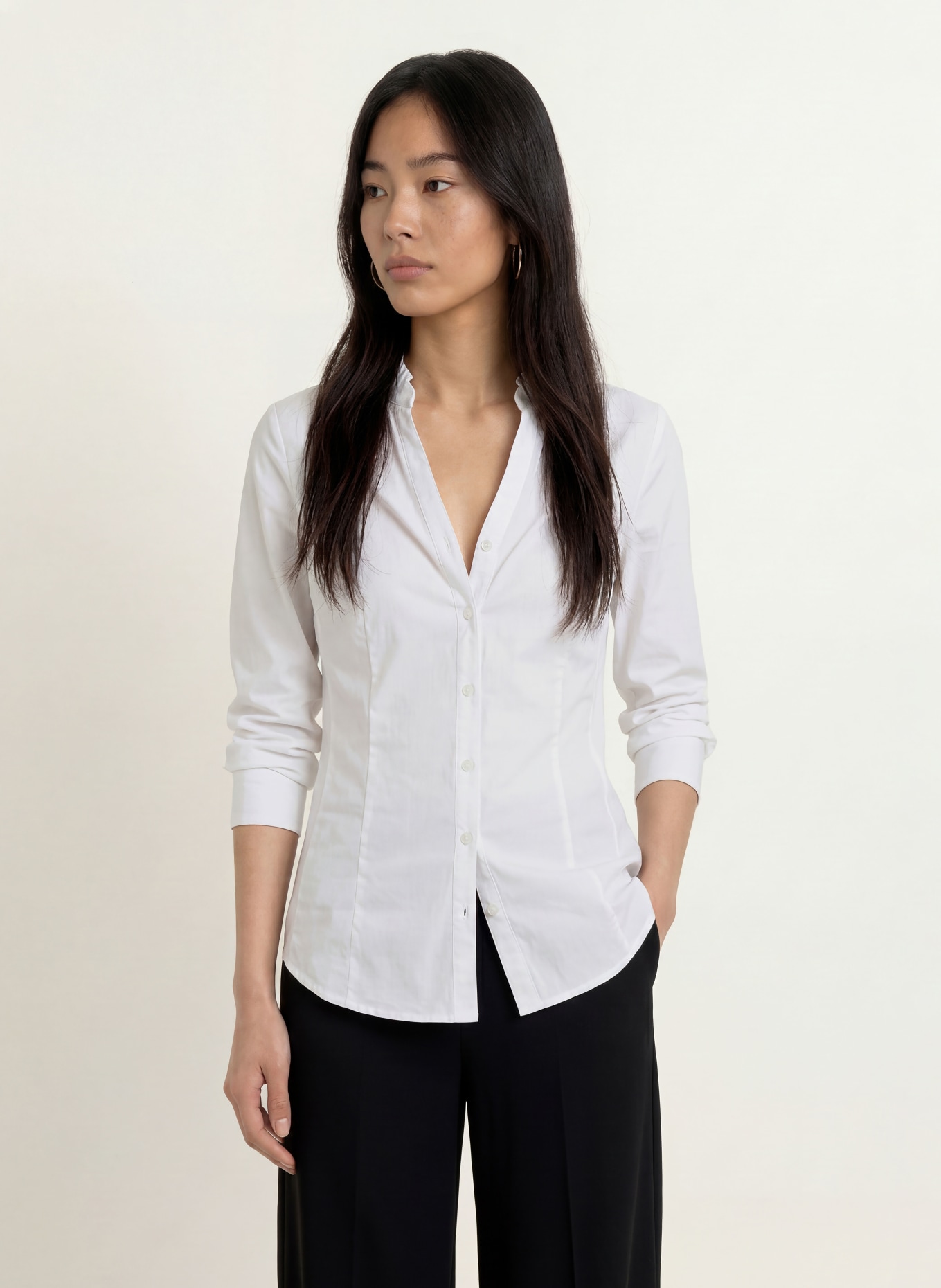 MORE & MORE Blouse: WIT