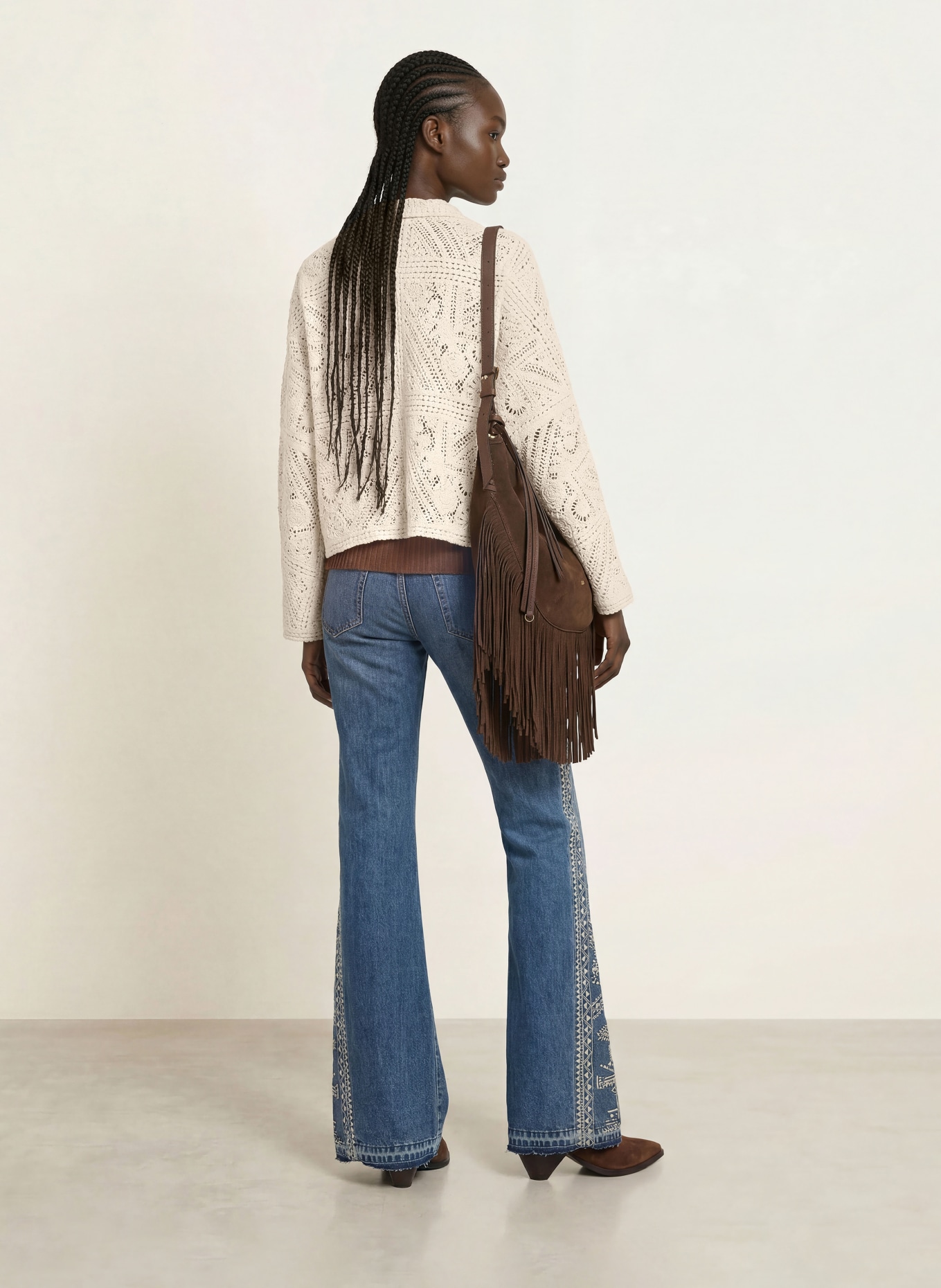 ba&sh Strickjacke FANY: ECRU