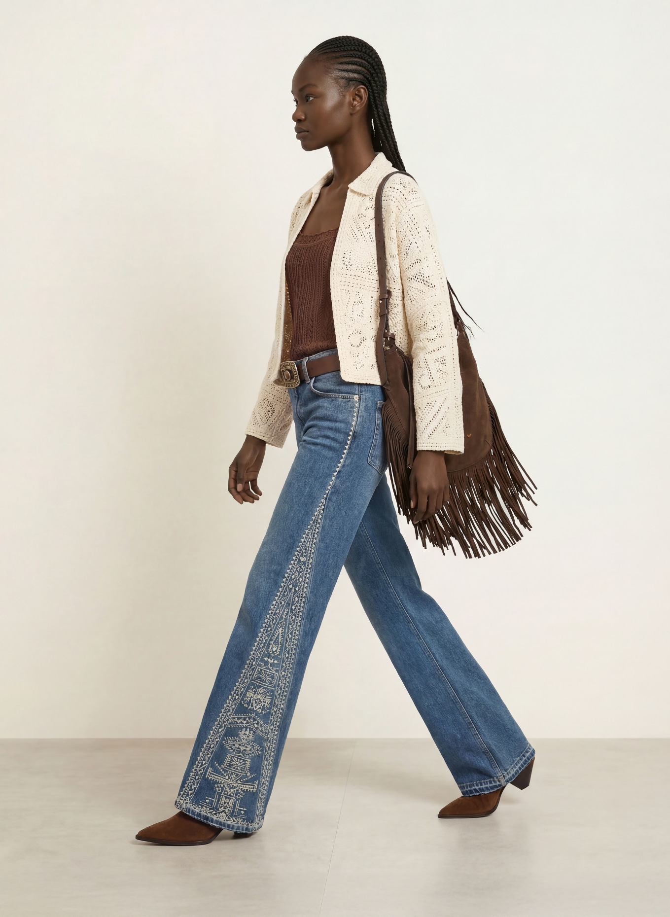 ba&sh Strickjacke FANY: ECRU