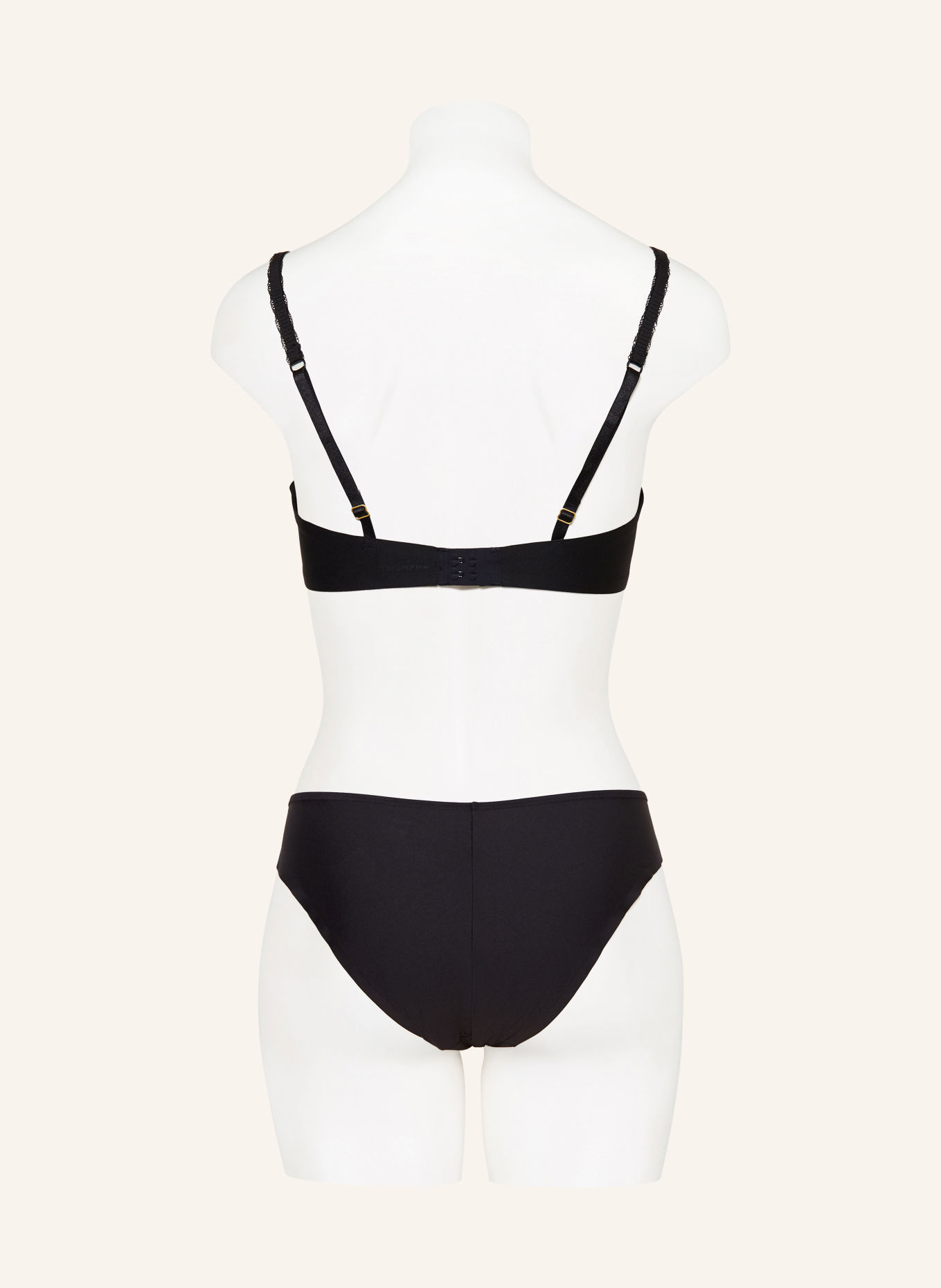 Triumph Slip LOVE IN LACE: ZWART