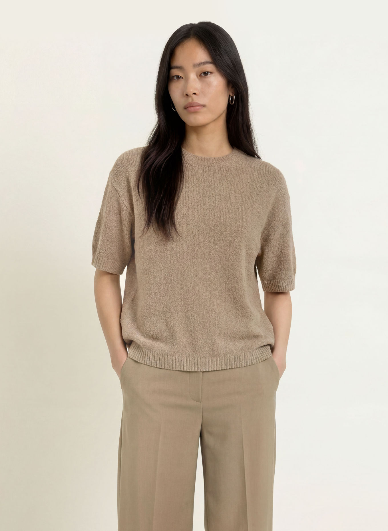 Marc O'Polo Strickshirt: BEIGE