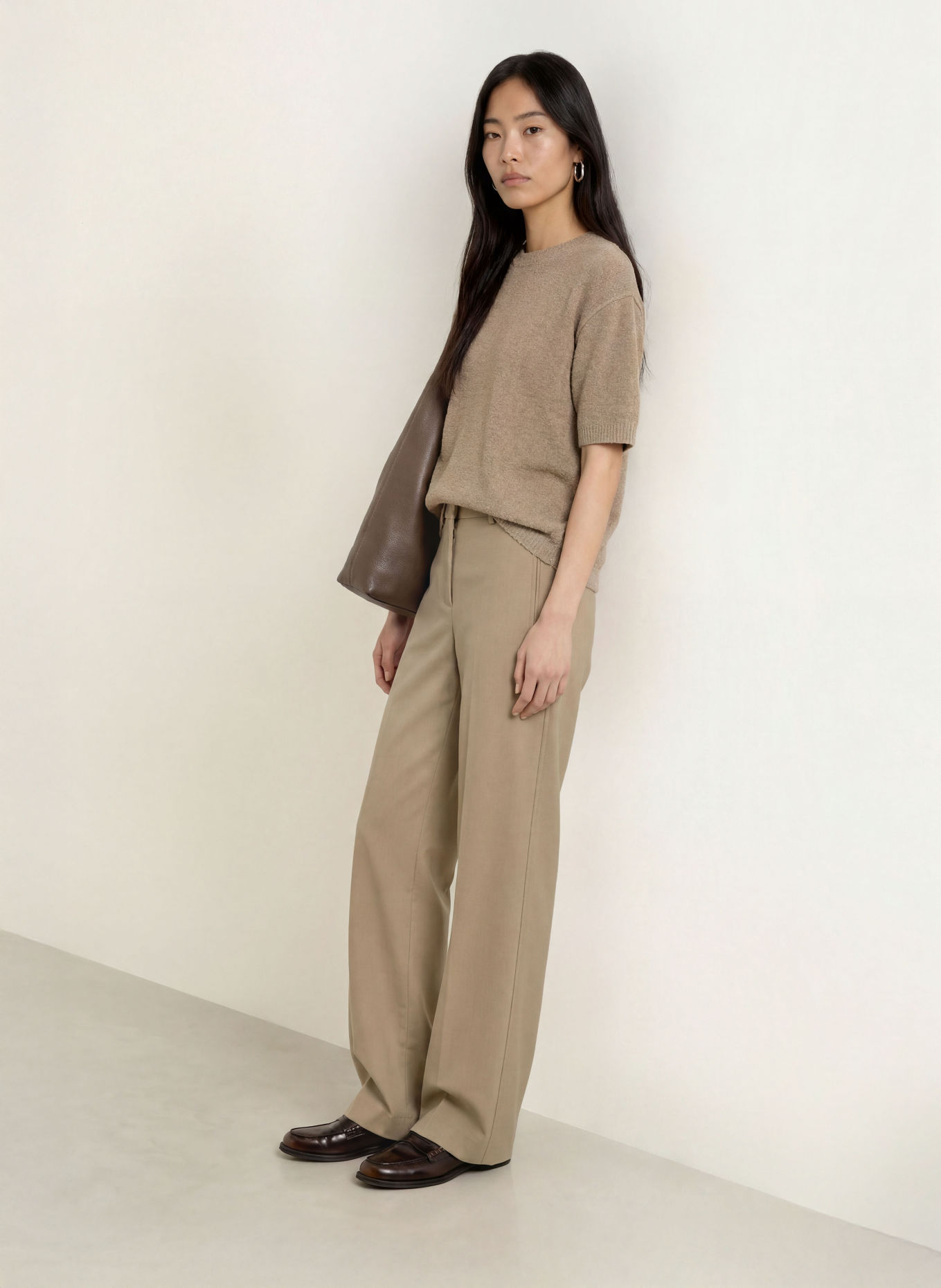 Marc O'Polo Strickshirt: BEIGE