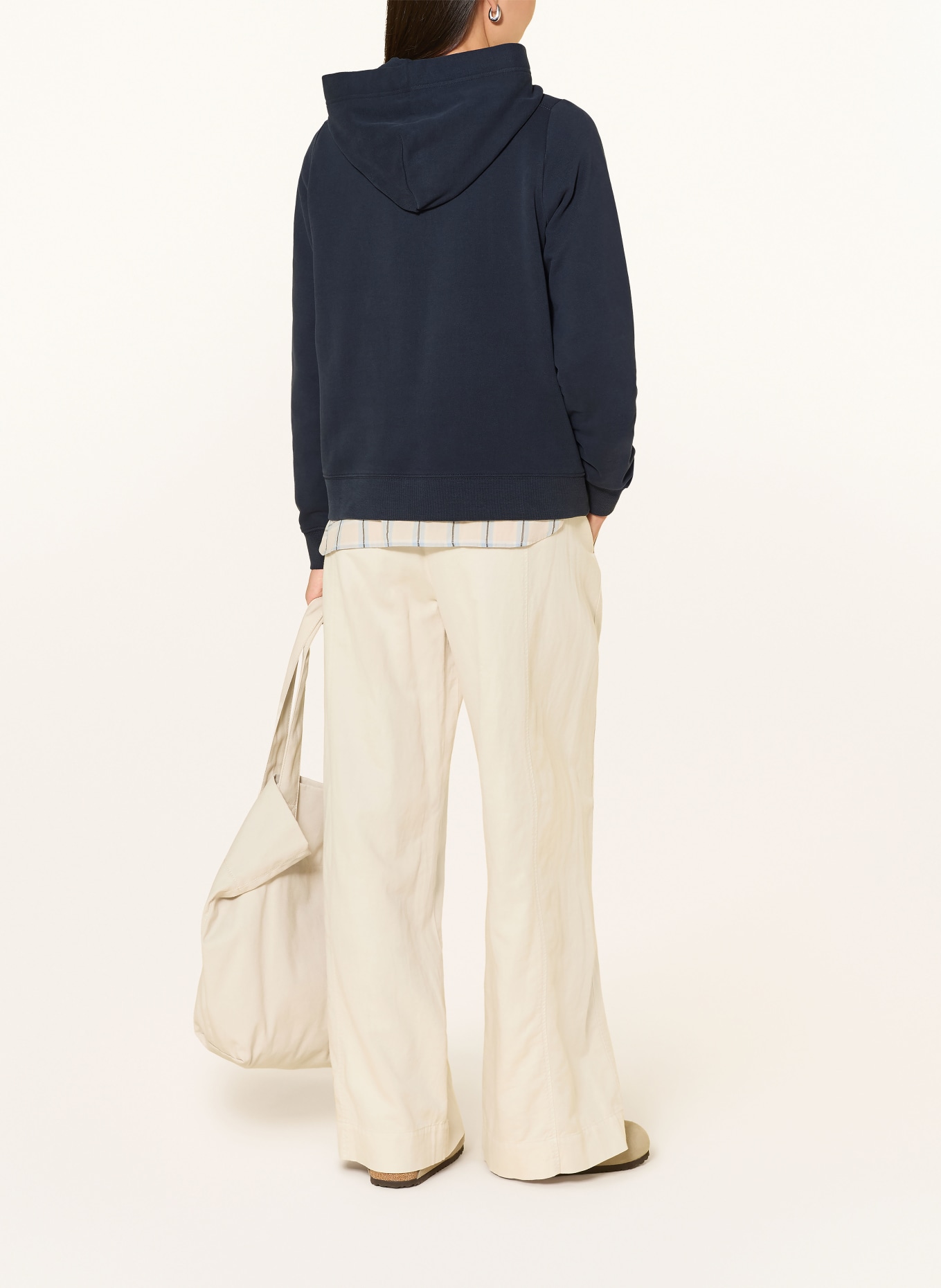 Marc O'Polo Hoodie: DONKERBLAUW