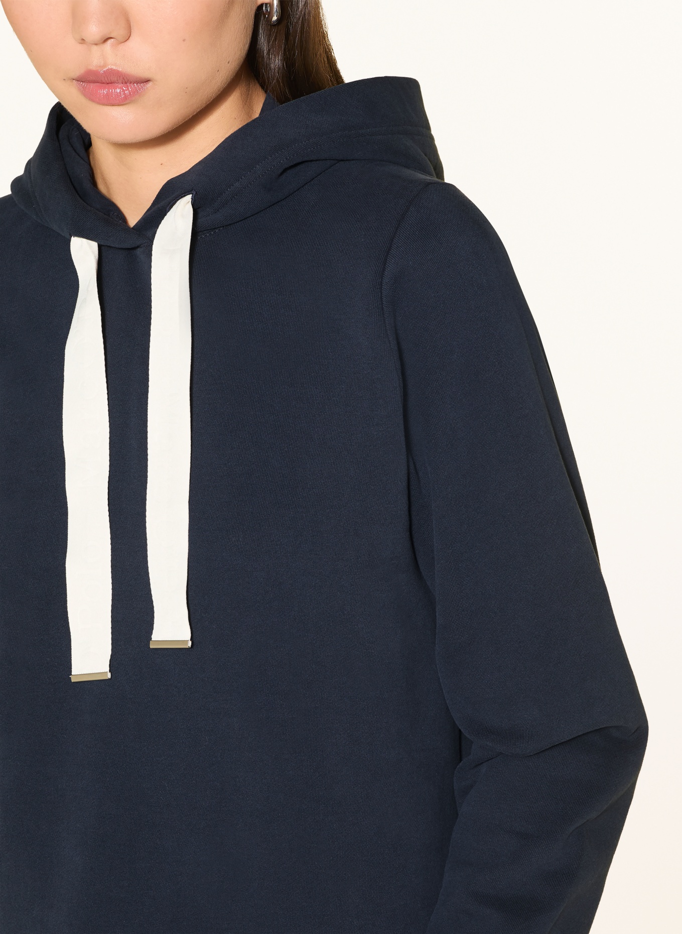Marc O'Polo Hoodie: DONKERBLAUW