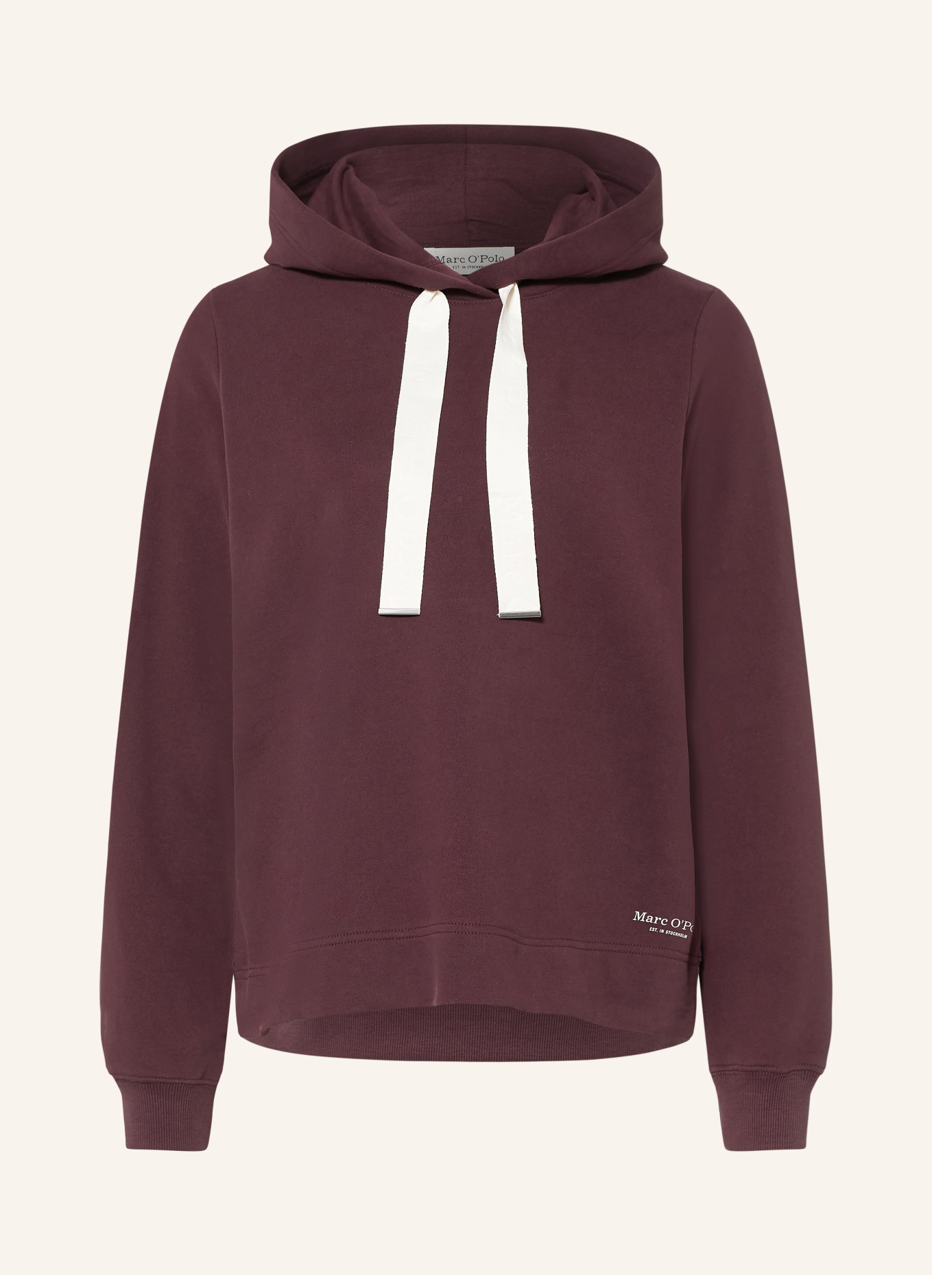 Marc O'Polo Hoodie: DONKERROOD