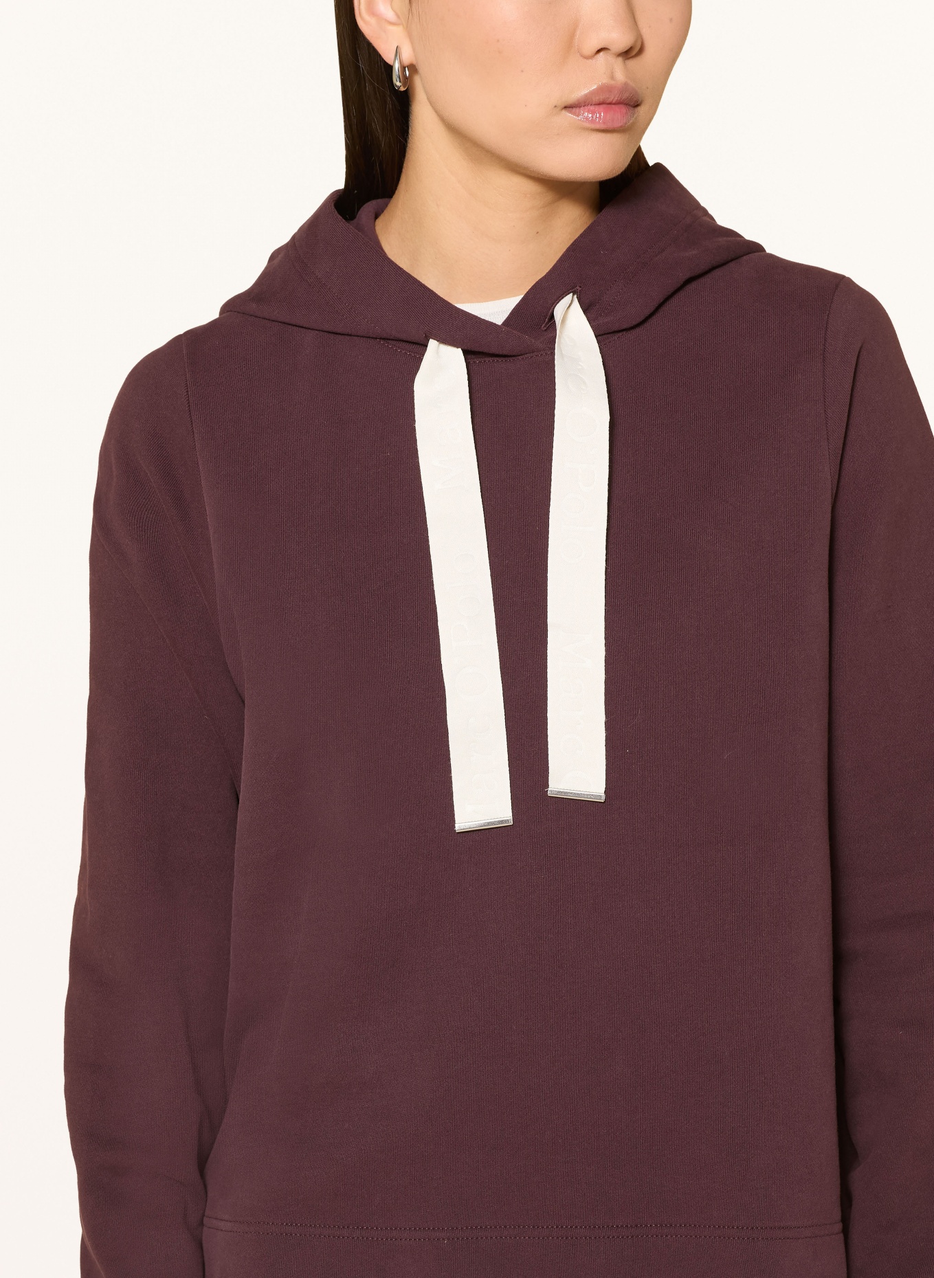 Marc O'Polo Hoodie: DONKERROOD