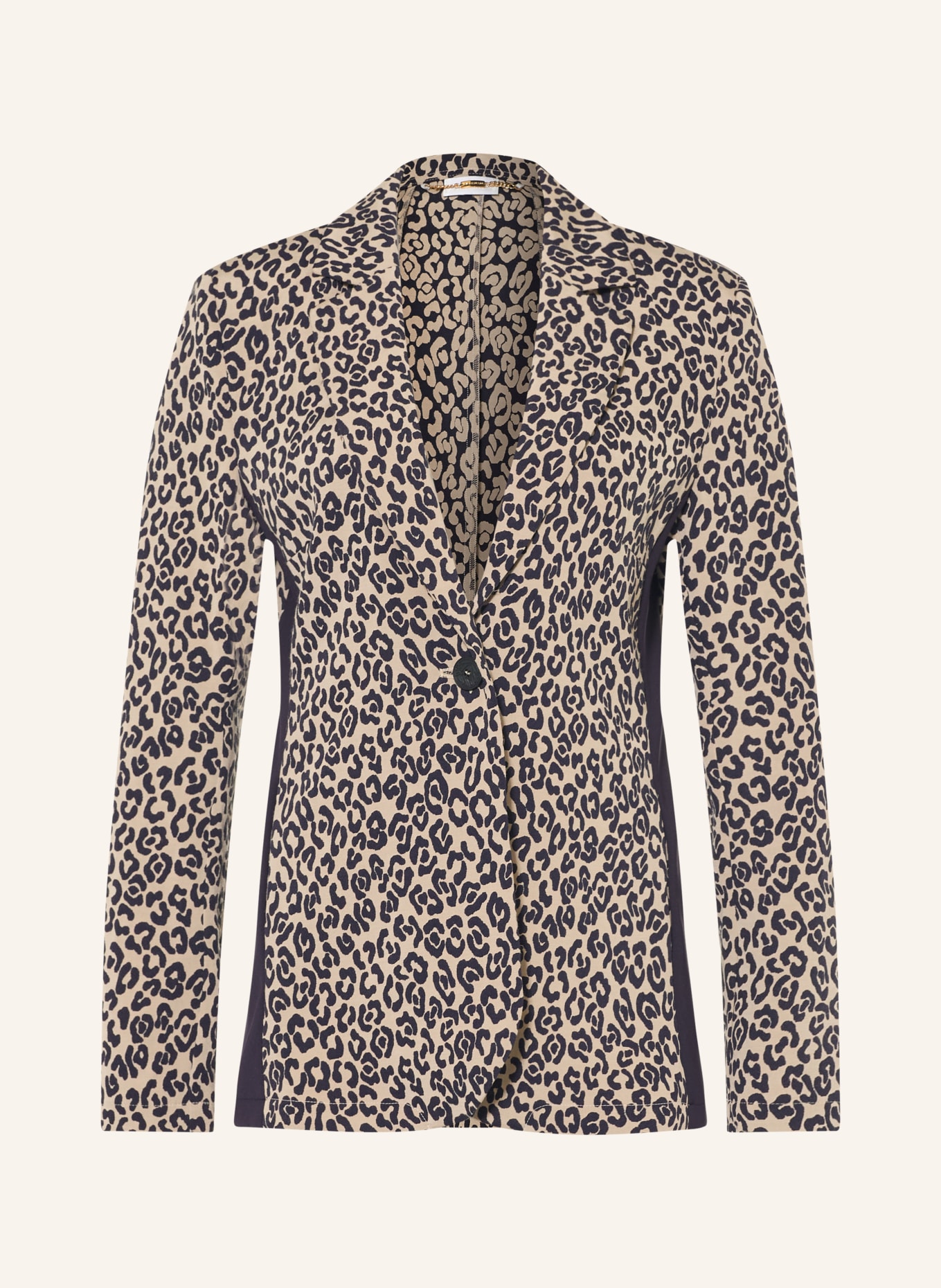SPORTALM Blazer im Materialmix: BEIGE / SCHWARZ