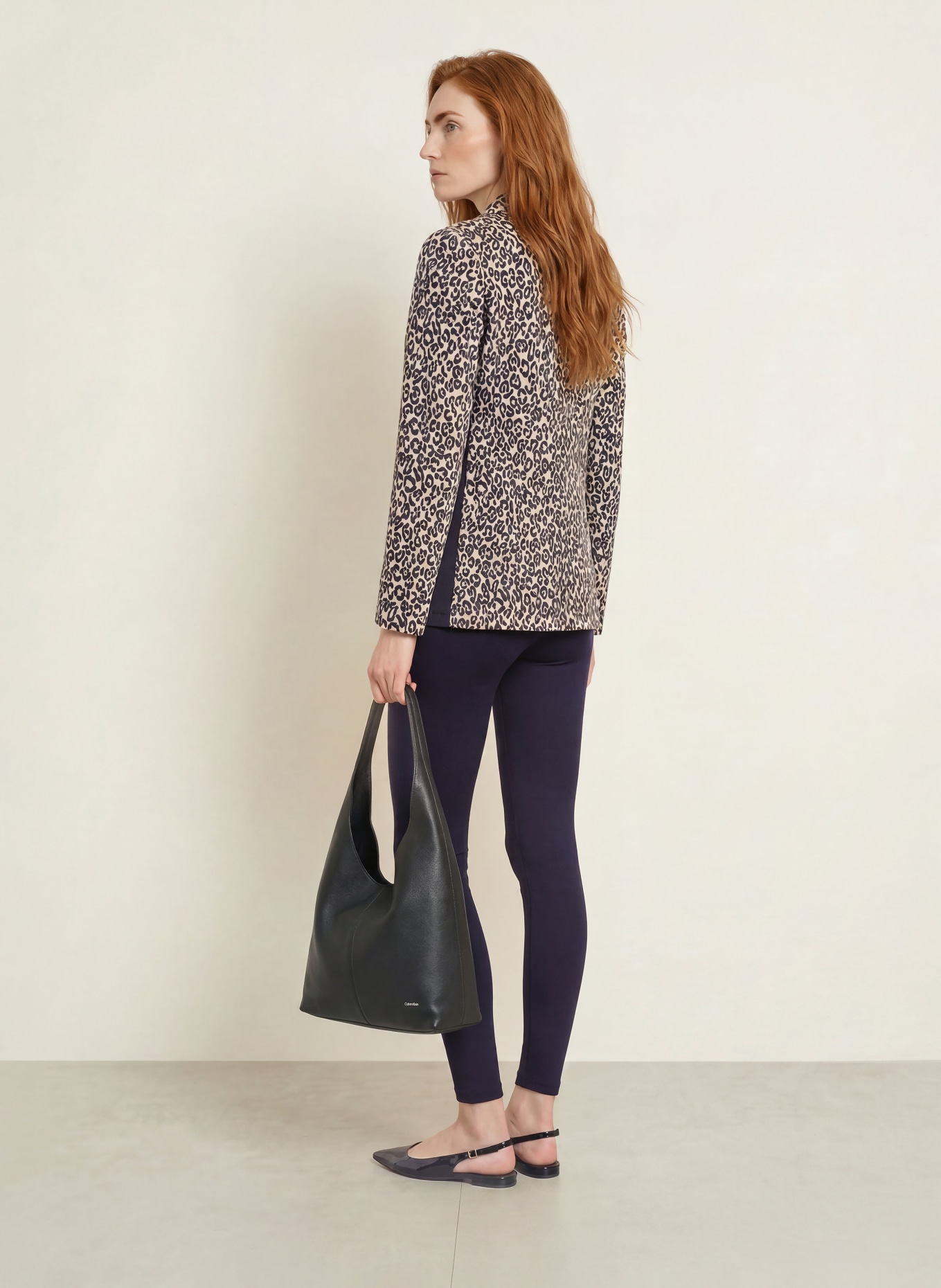 SPORTALM Blazer im Materialmix: BEIGE / SCHWARZ
