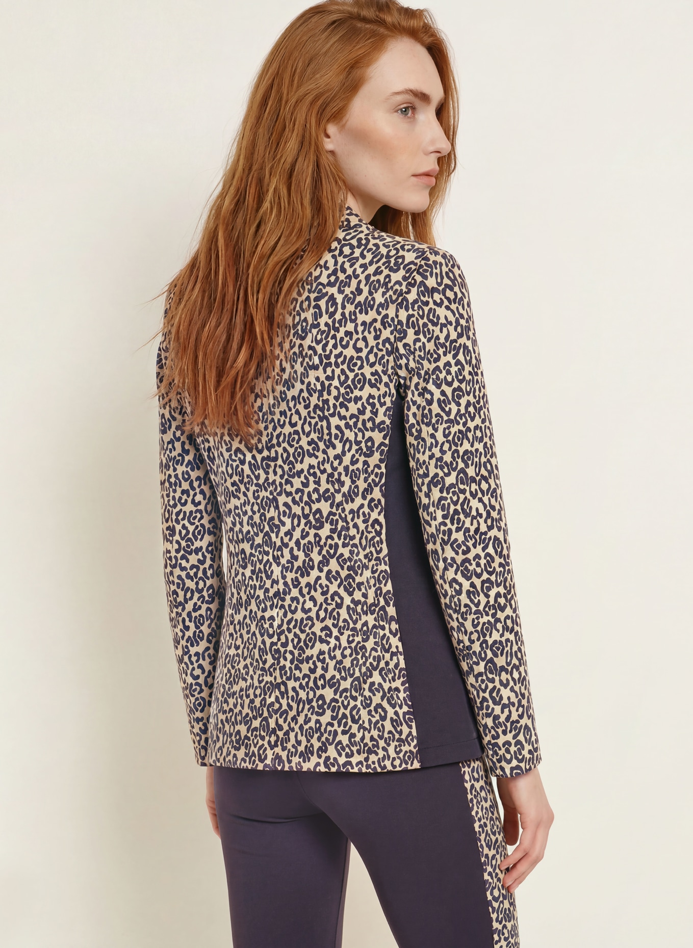 SPORTALM Blazer im Materialmix: BEIGE / SCHWARZ