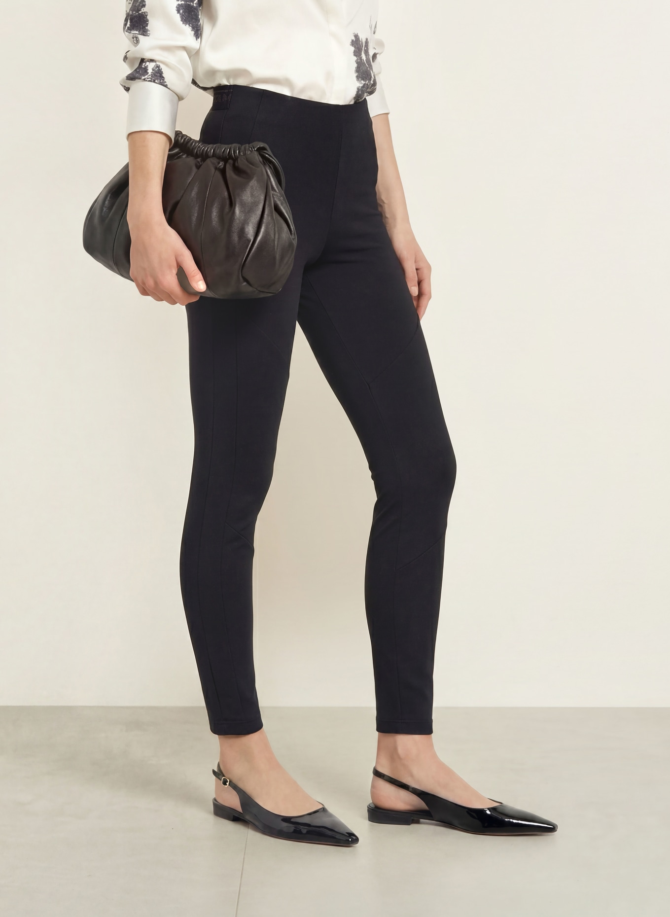 SPORTALM Legging: ZWART