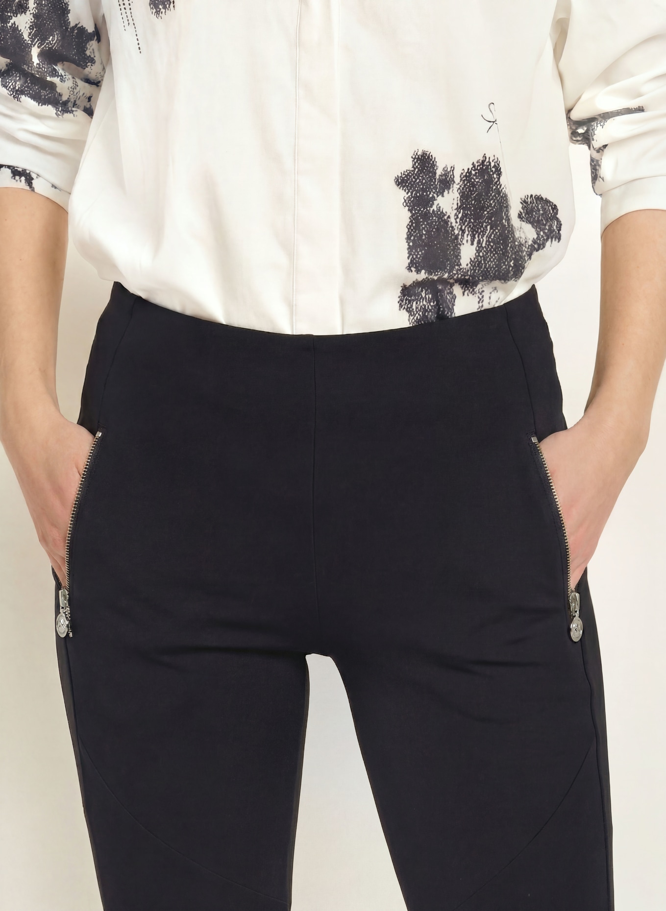 SPORTALM Legging: ZWART