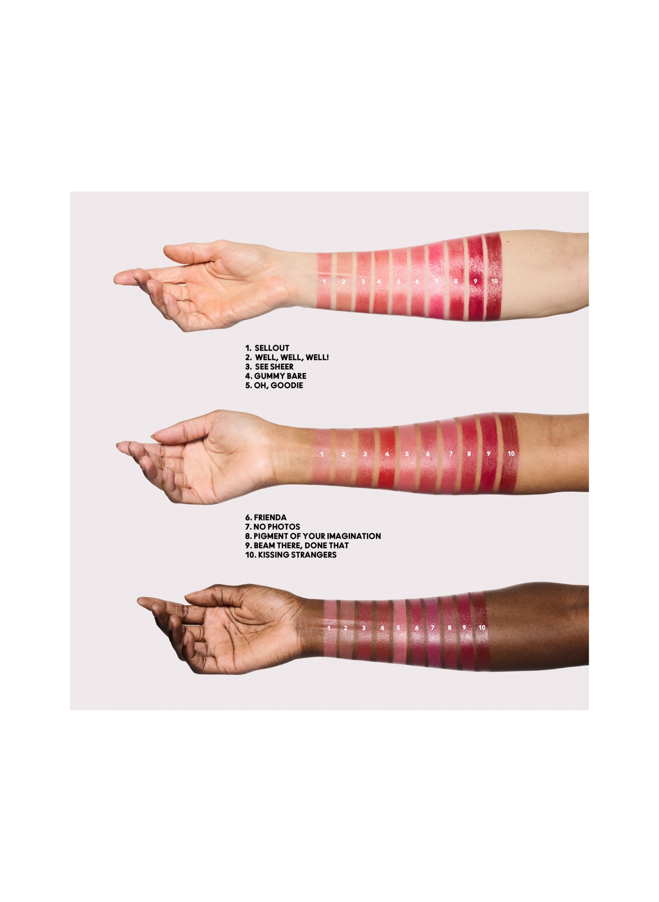 M.A.C LUSTREGLASS SHEER-SHINE LIPSTICK: KISSING STRANGERS