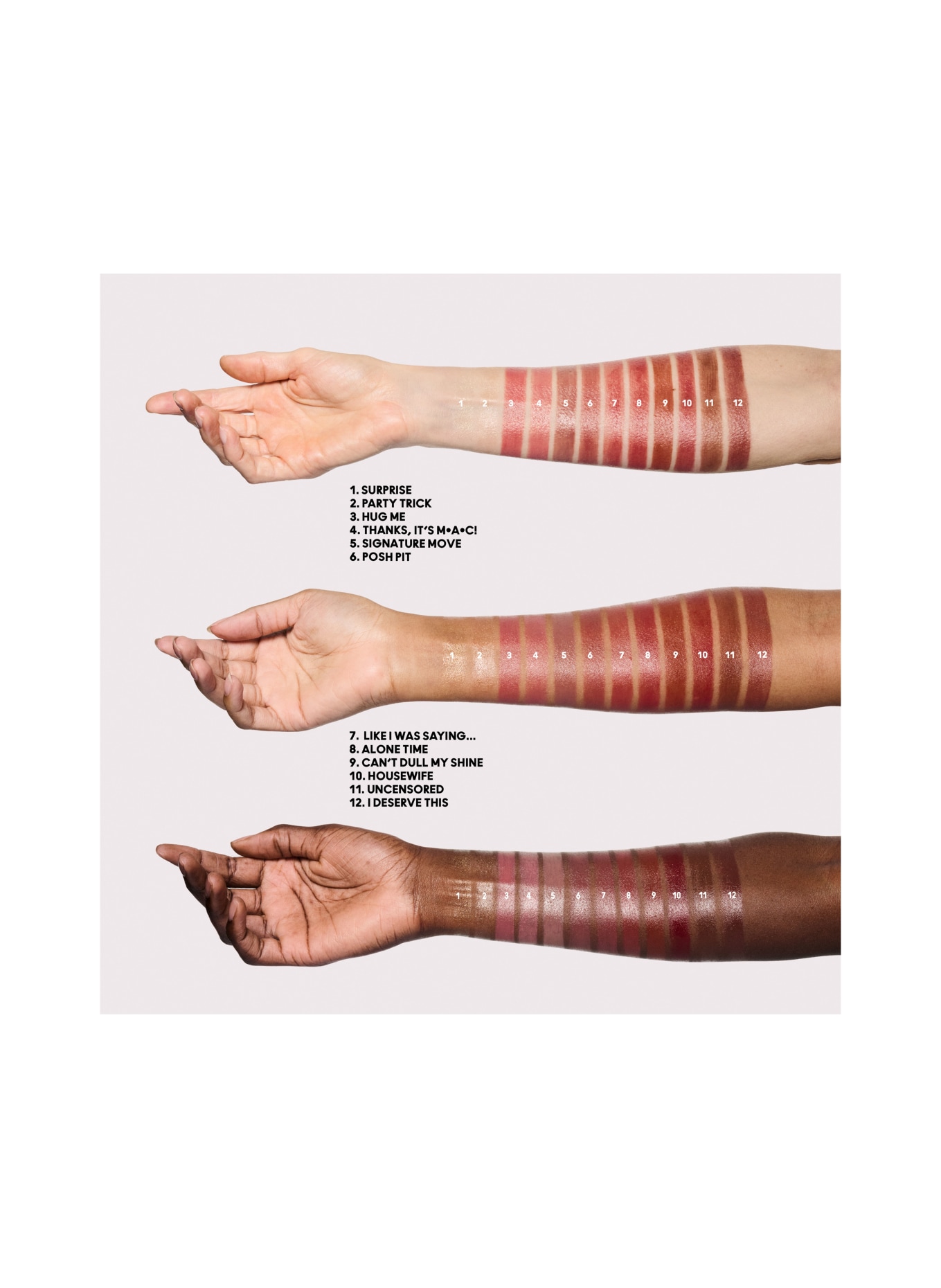 M.A.C LUSTREGLASS SHEER-SHINE LIPSTICK: HOUSE WIFE