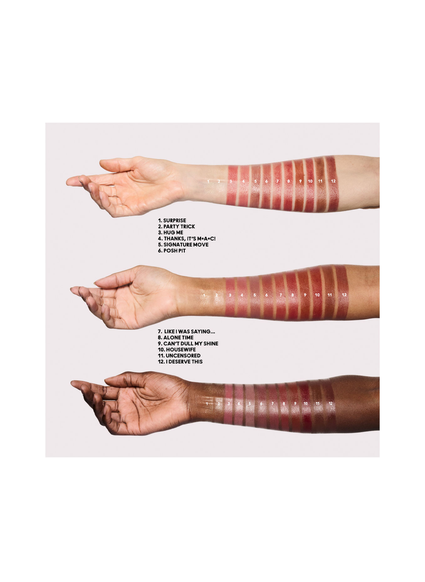 M.A.C LUSTREGLASS SHEER-SHINE LIPSTICK: SURPRISE