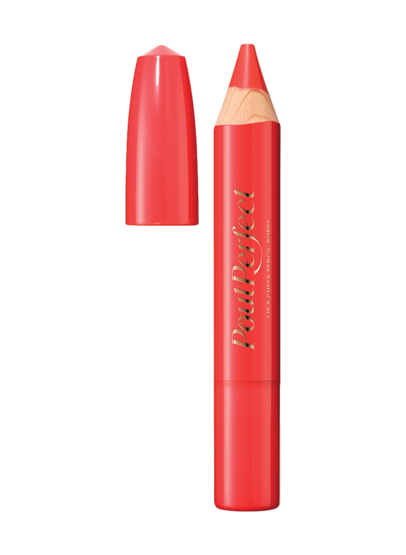 ZOEVA POUT PERFECT LIP & CHEEK PENCIL: POPPY