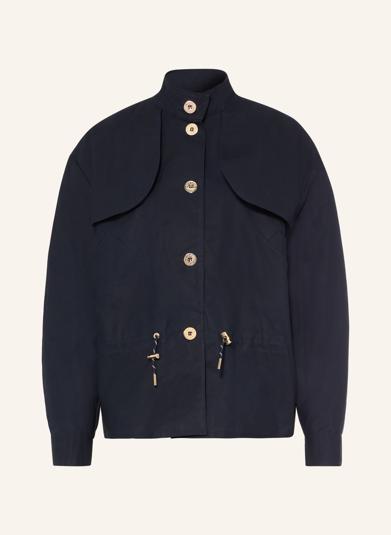 CLAUDIE PIERLOT Trench-Jacke: DUNKELBLAU