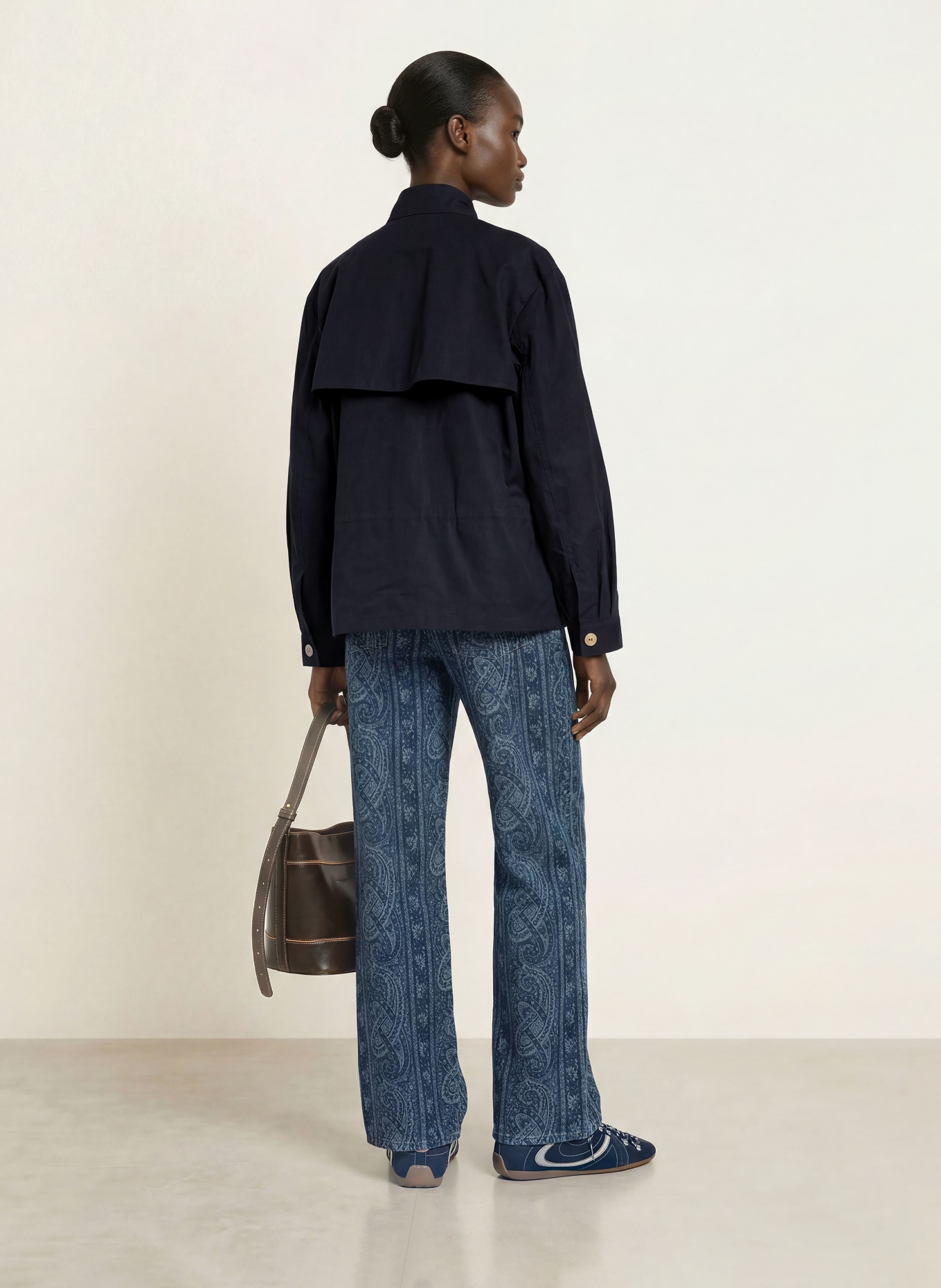 CLAUDIE PIERLOT Trench-Jacke: DUNKELBLAU