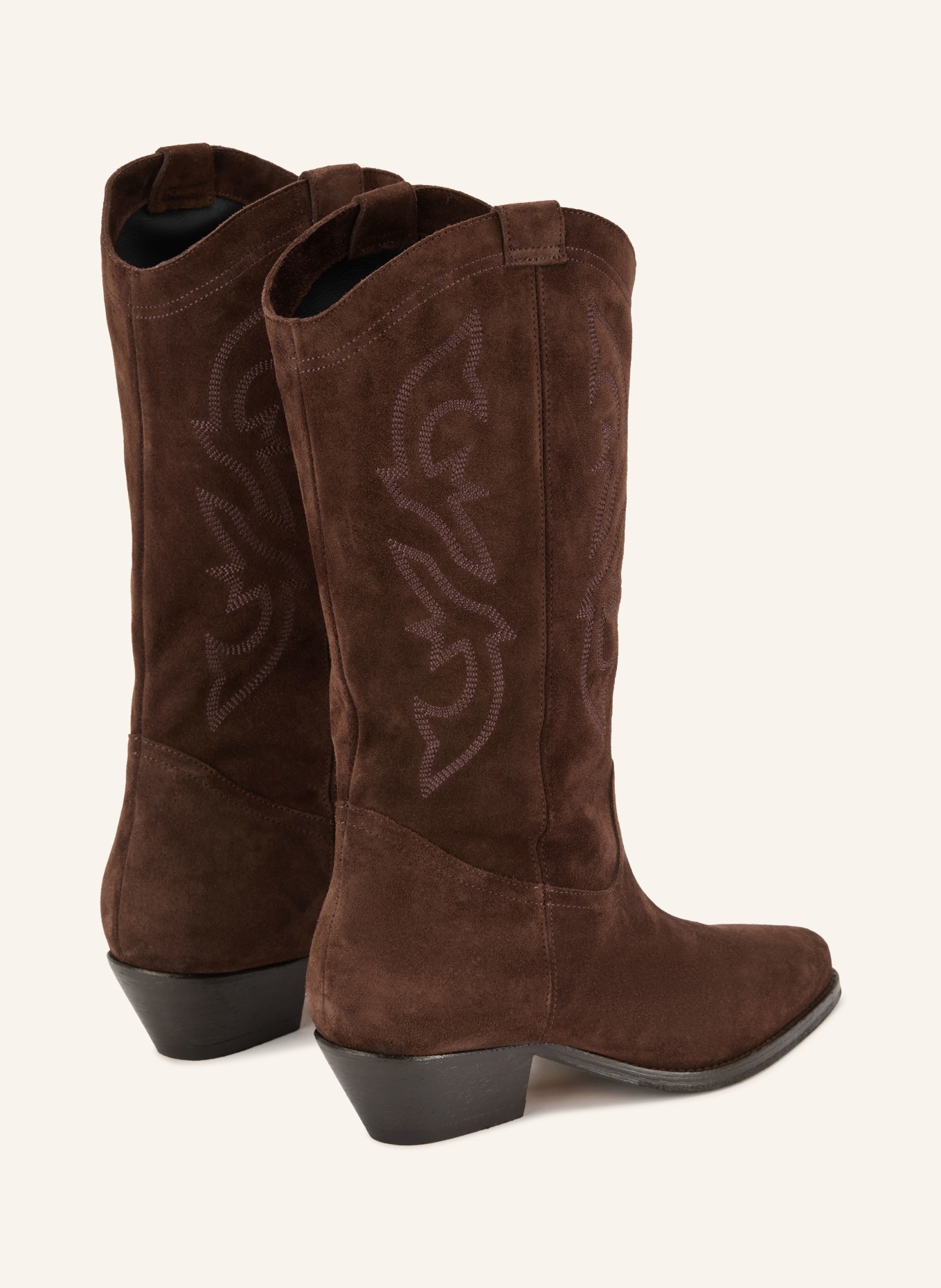 ba&sh Cowboy Boots CLAURYS: DUNKELBRAUN
