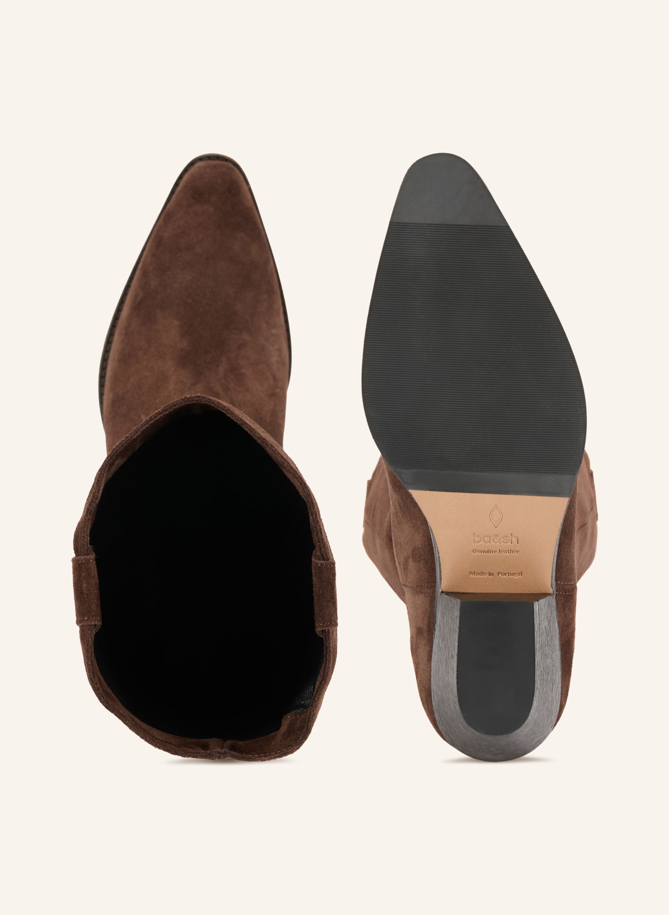 ba&sh Cowboy Boots CLAURYS: DUNKELBRAUN