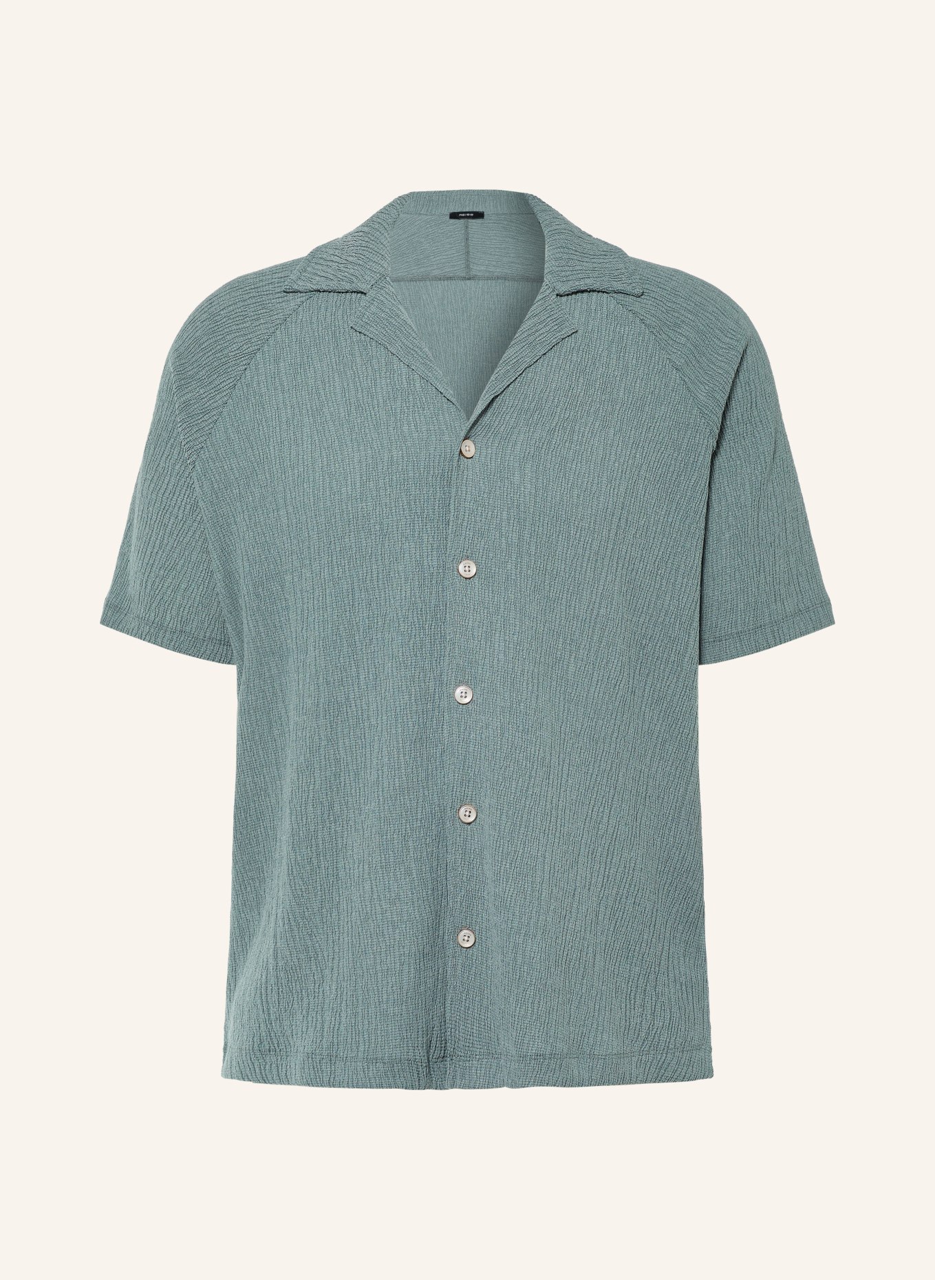 REISS Resort-overhemd KNOX Comfort Fit: GROEN